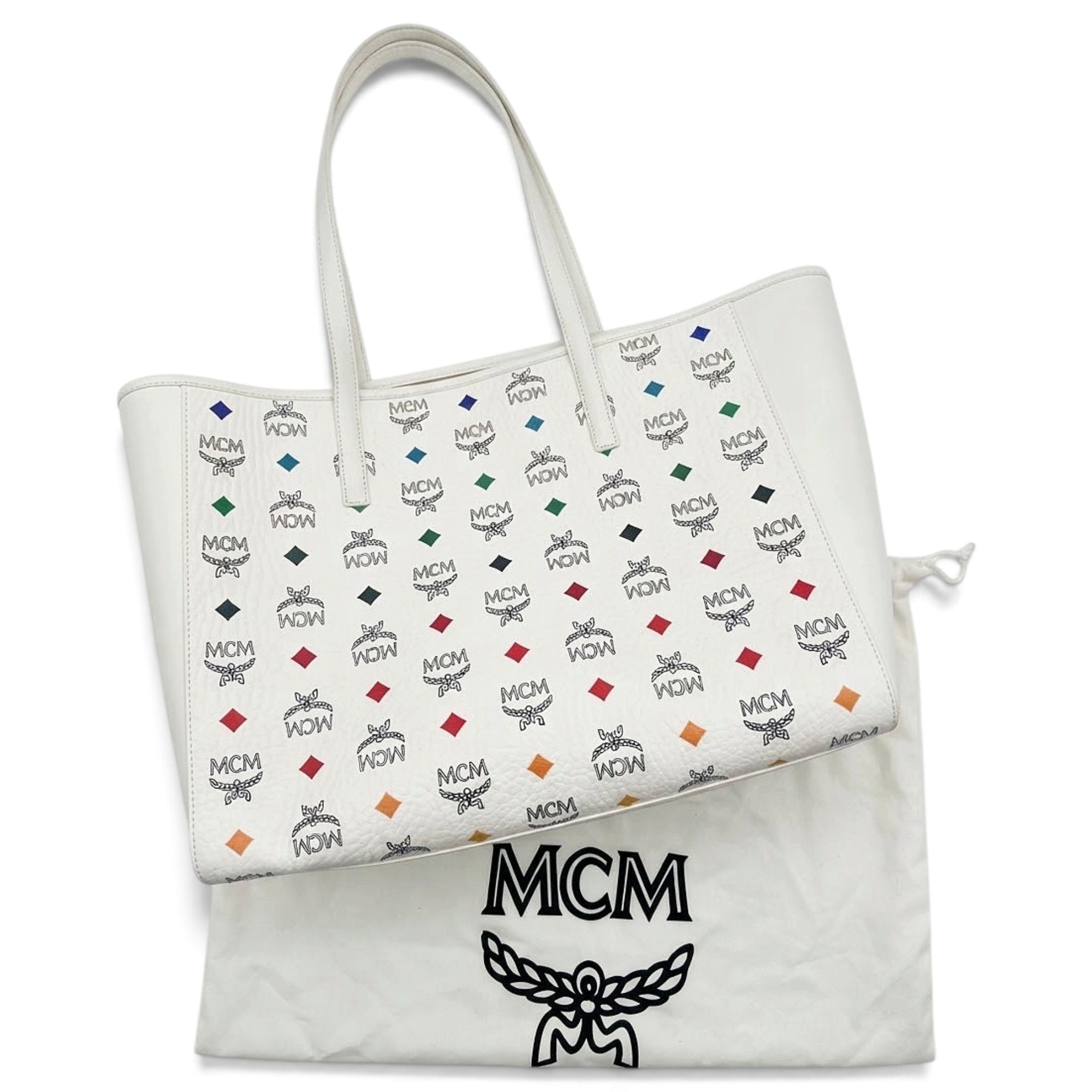 Leather tote