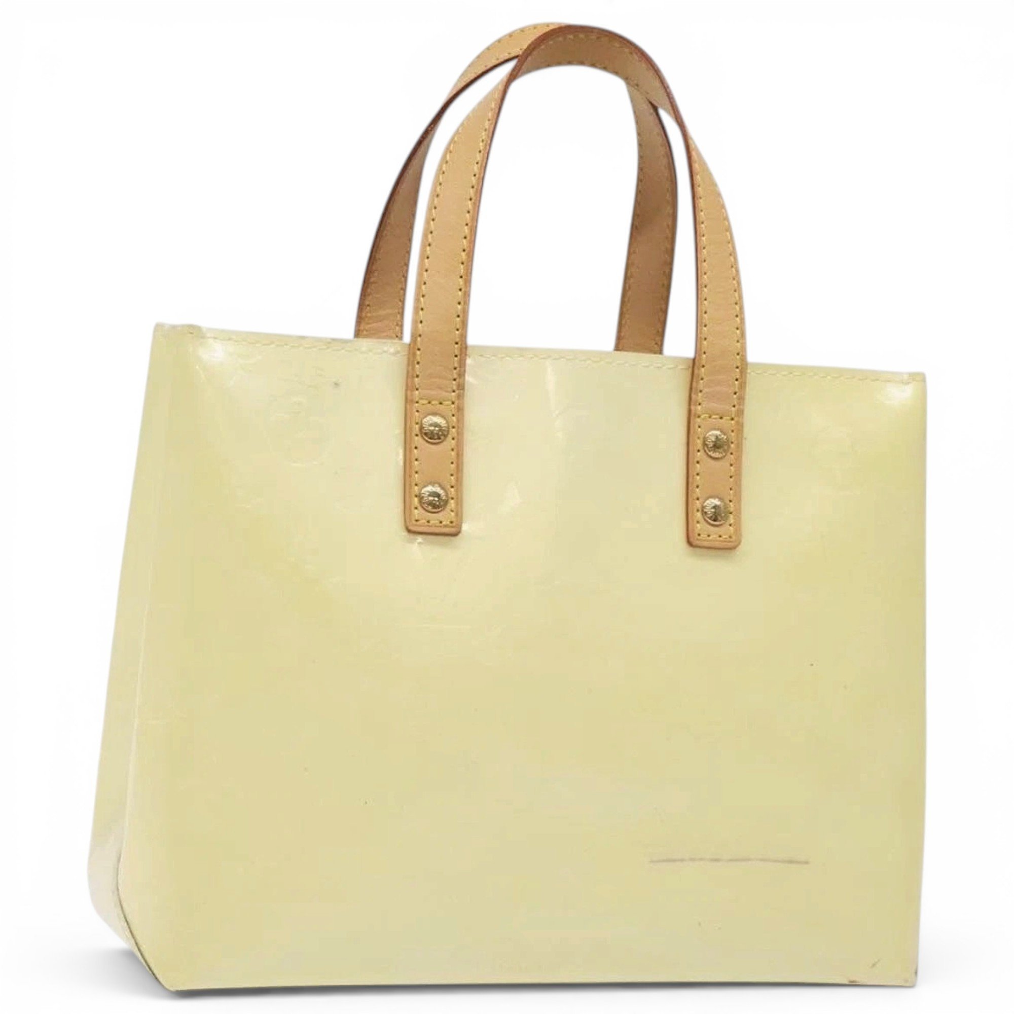 Louis Vuitton Reade patent leather handbag