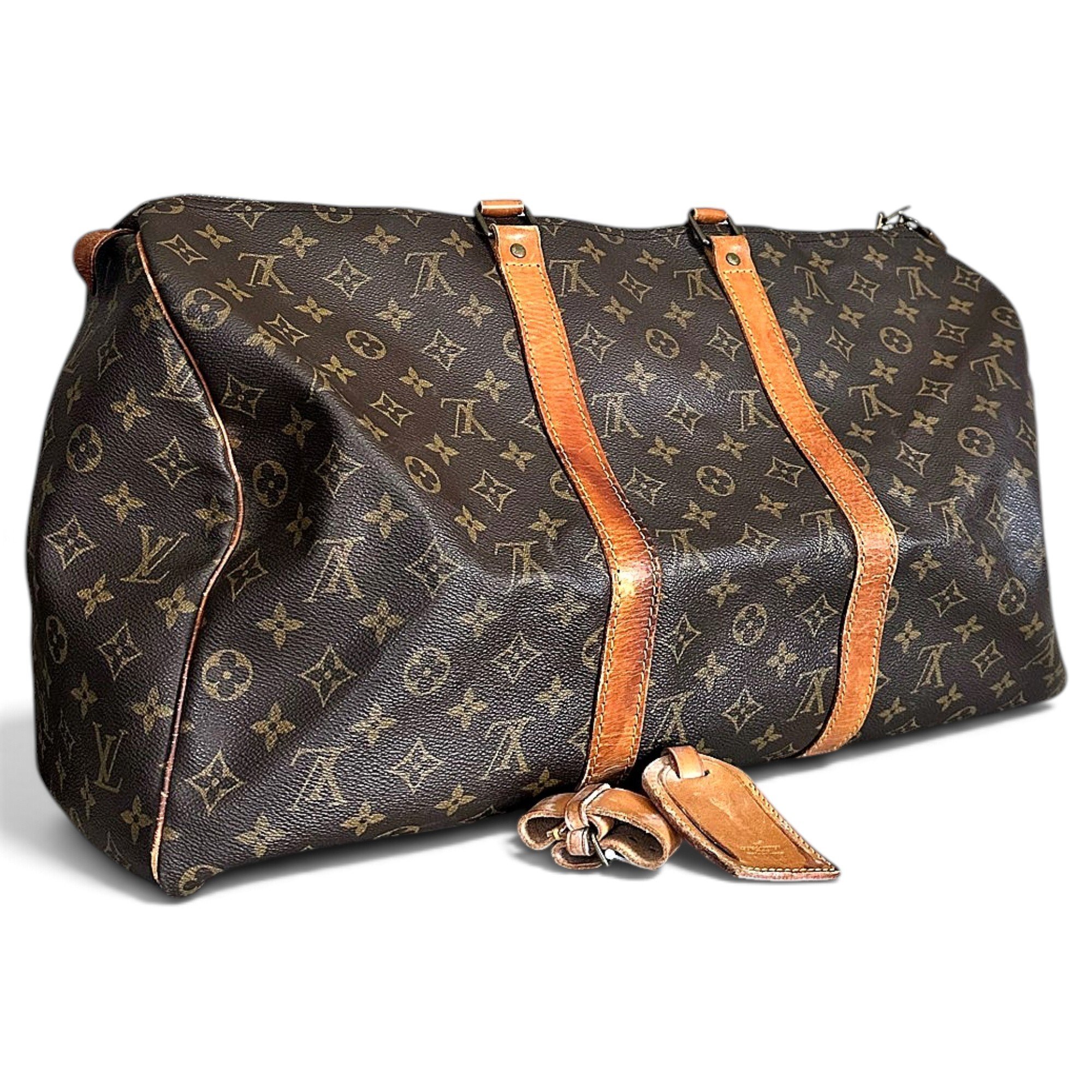 Keepall leather 48h bag