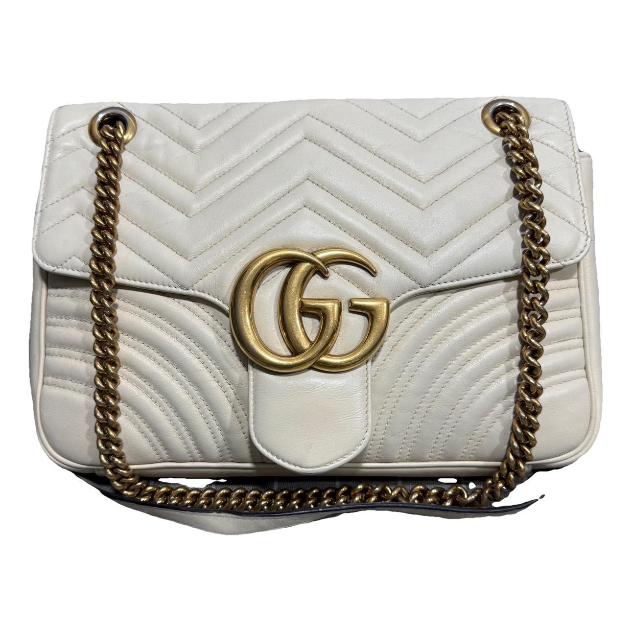 GG Marmont Flap leather handbag