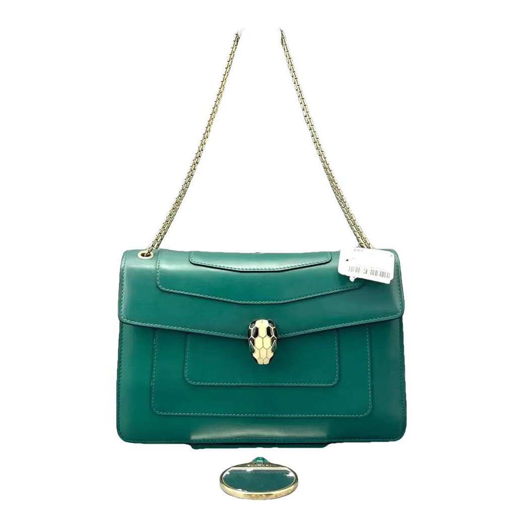 Serpenti leather crossbody bag
