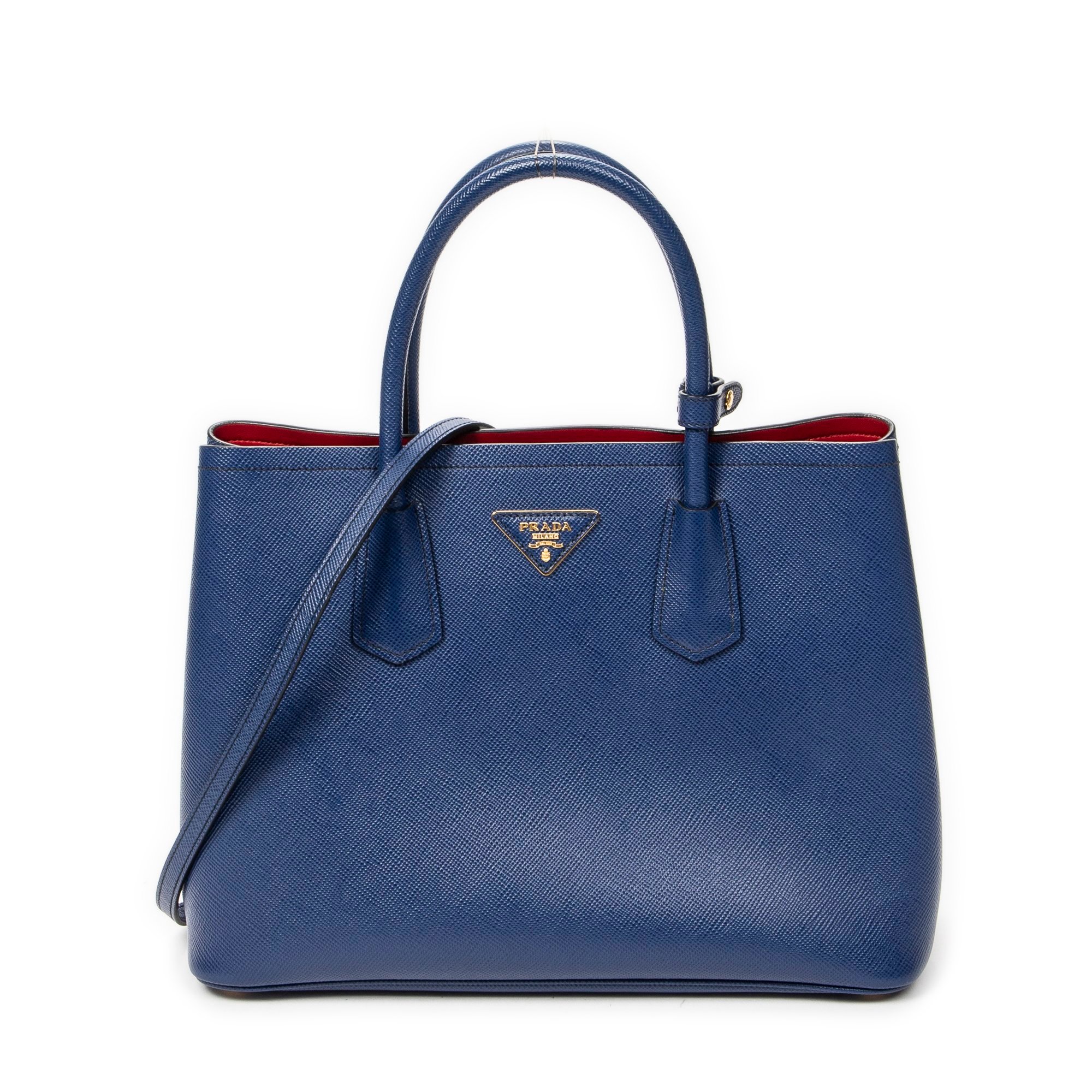Prada Double leather handbag