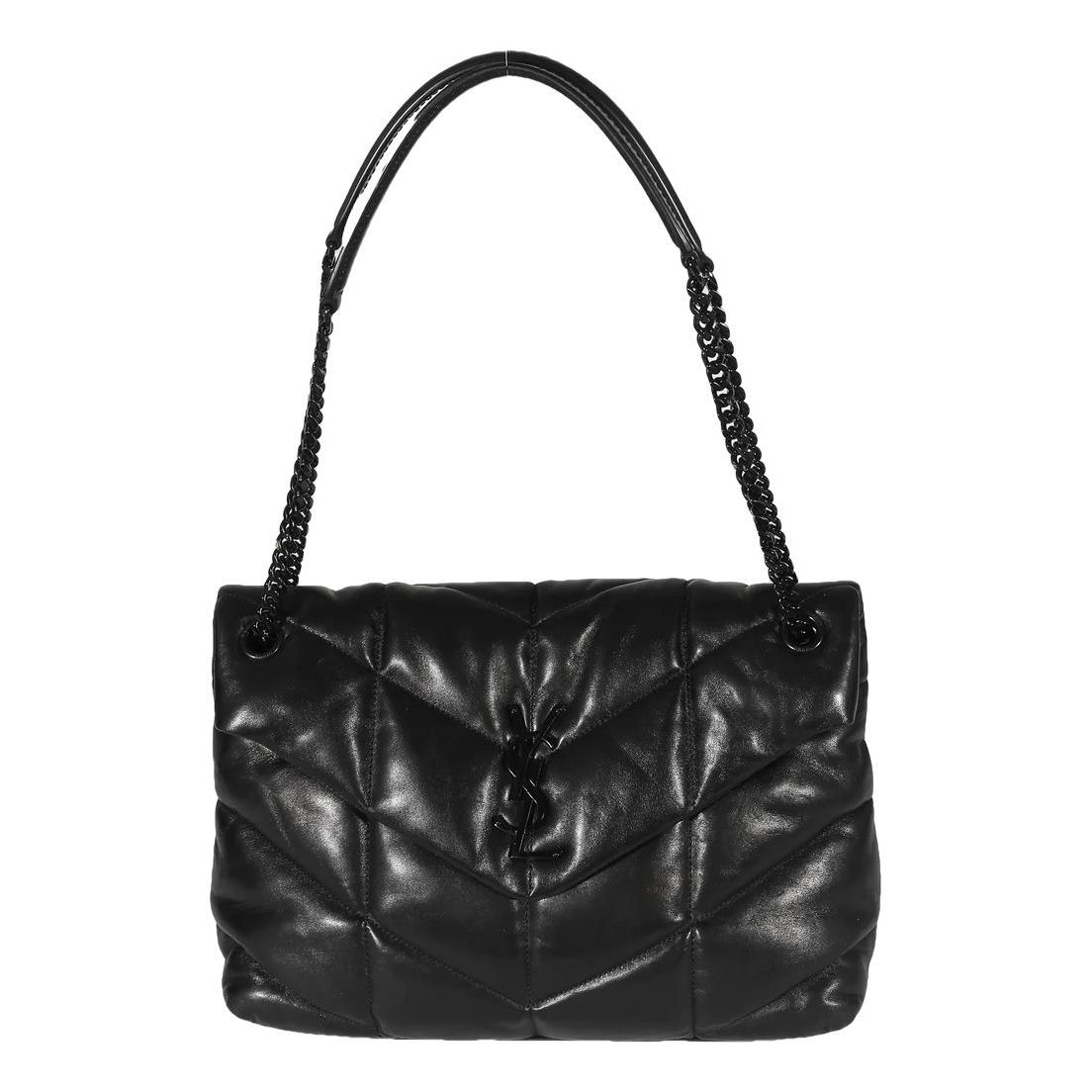 Loulou Puffer leather crossbody bag