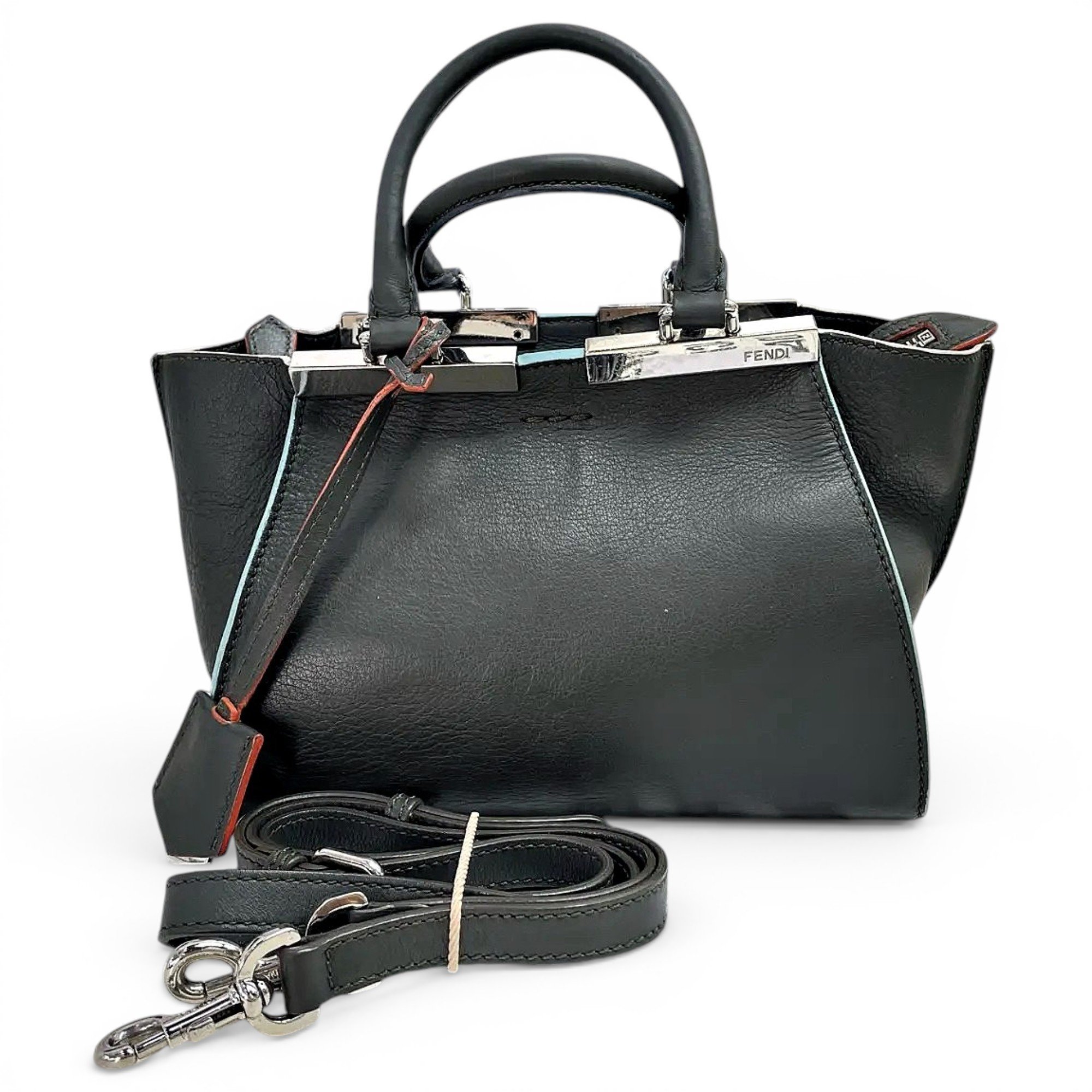 3Jours leather crossbody bag