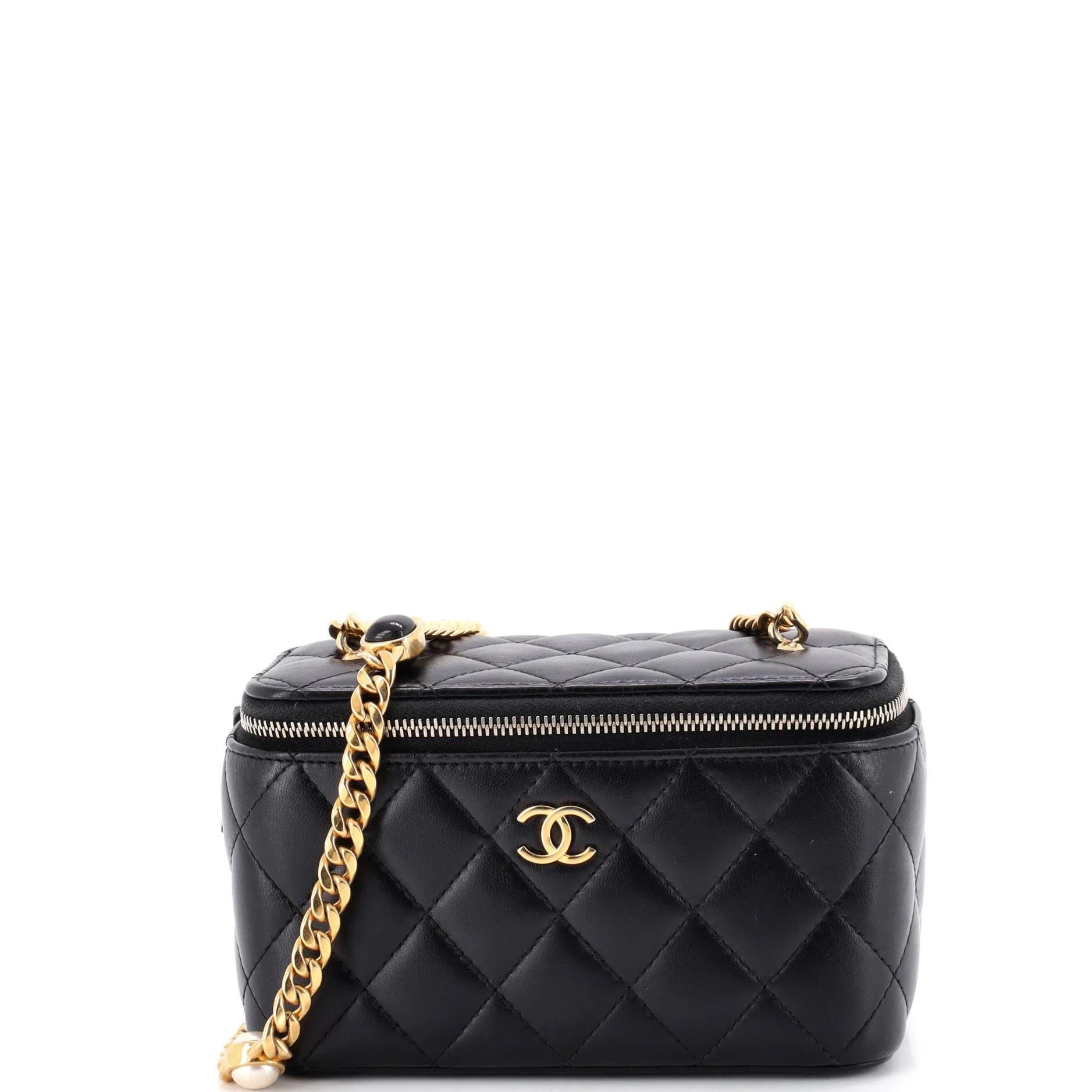 Vegan leather clutch bag