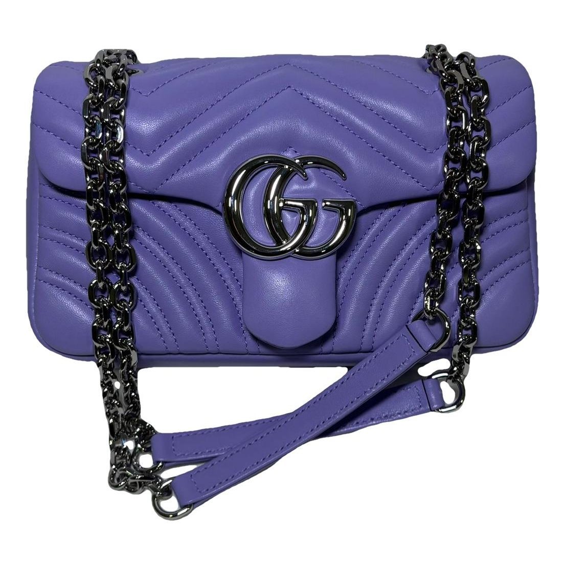 GG Marmont Chain Flap leather crossbody bag