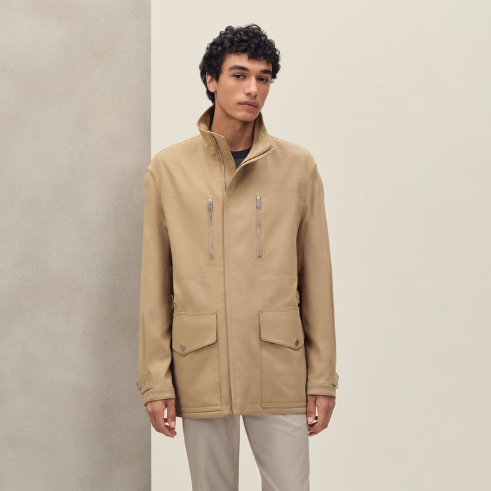 Kraft Zipped Short Parka