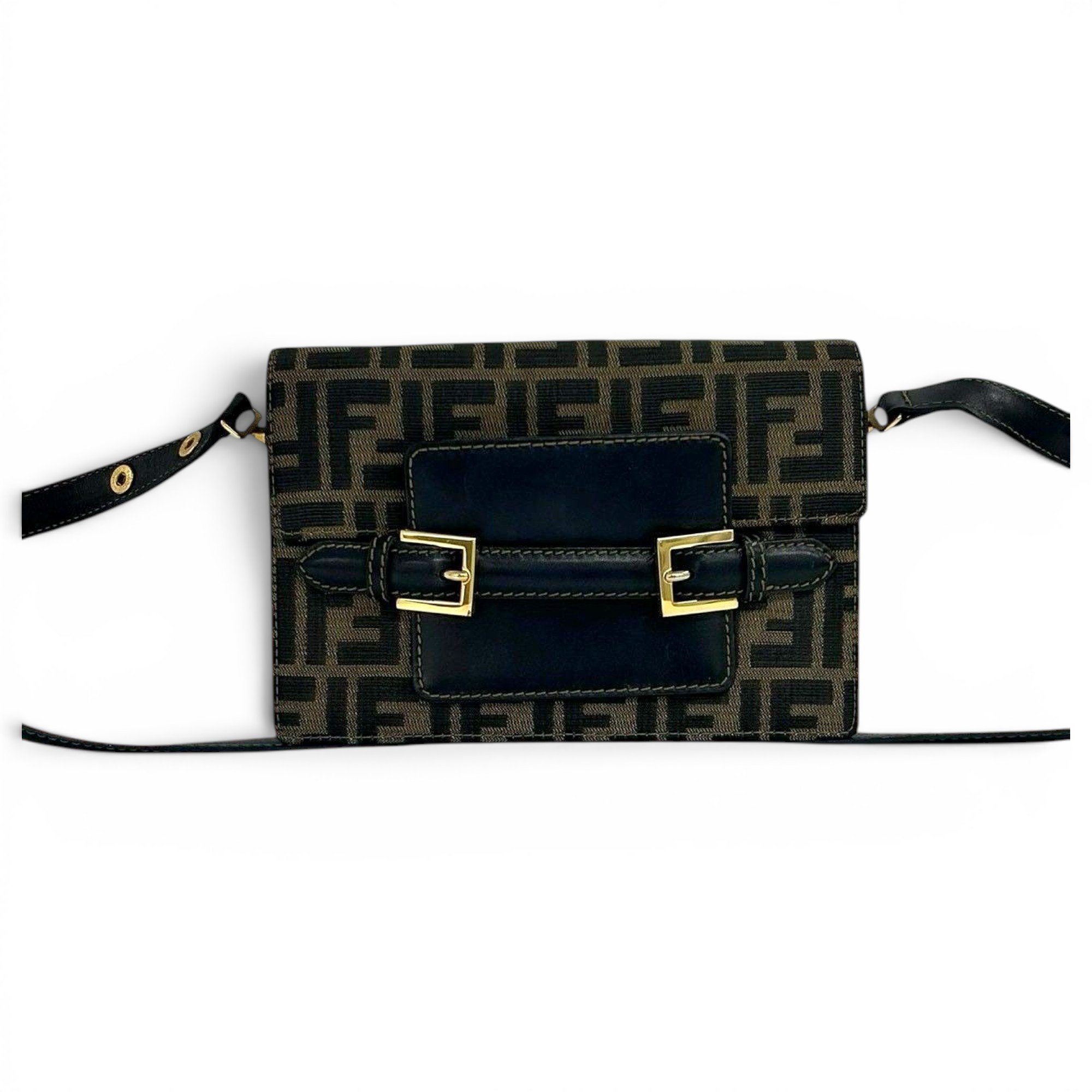 FF leather handbag