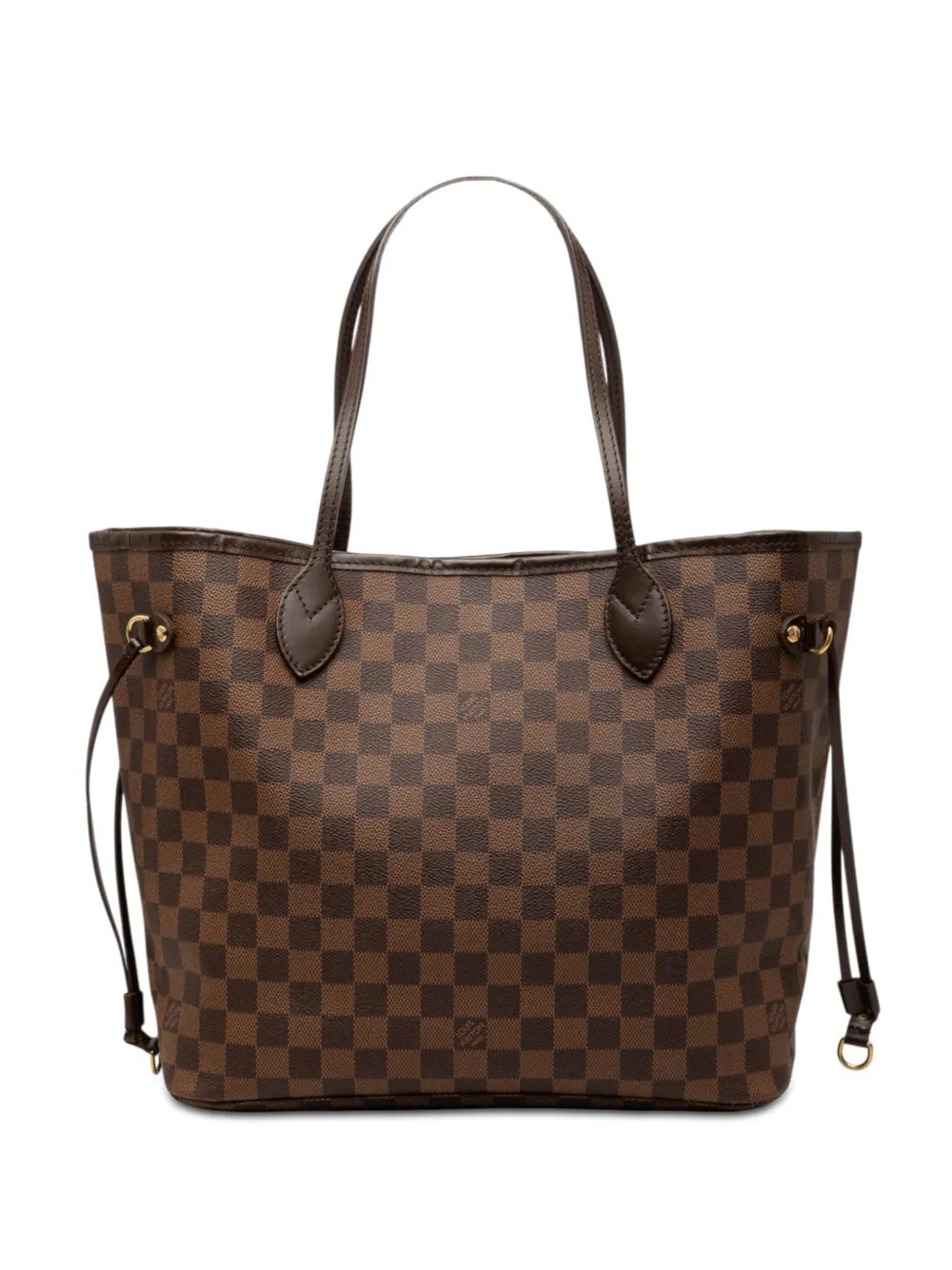 Louis Vuitton 2009 Damier Ebene Neverfull MM tote bag