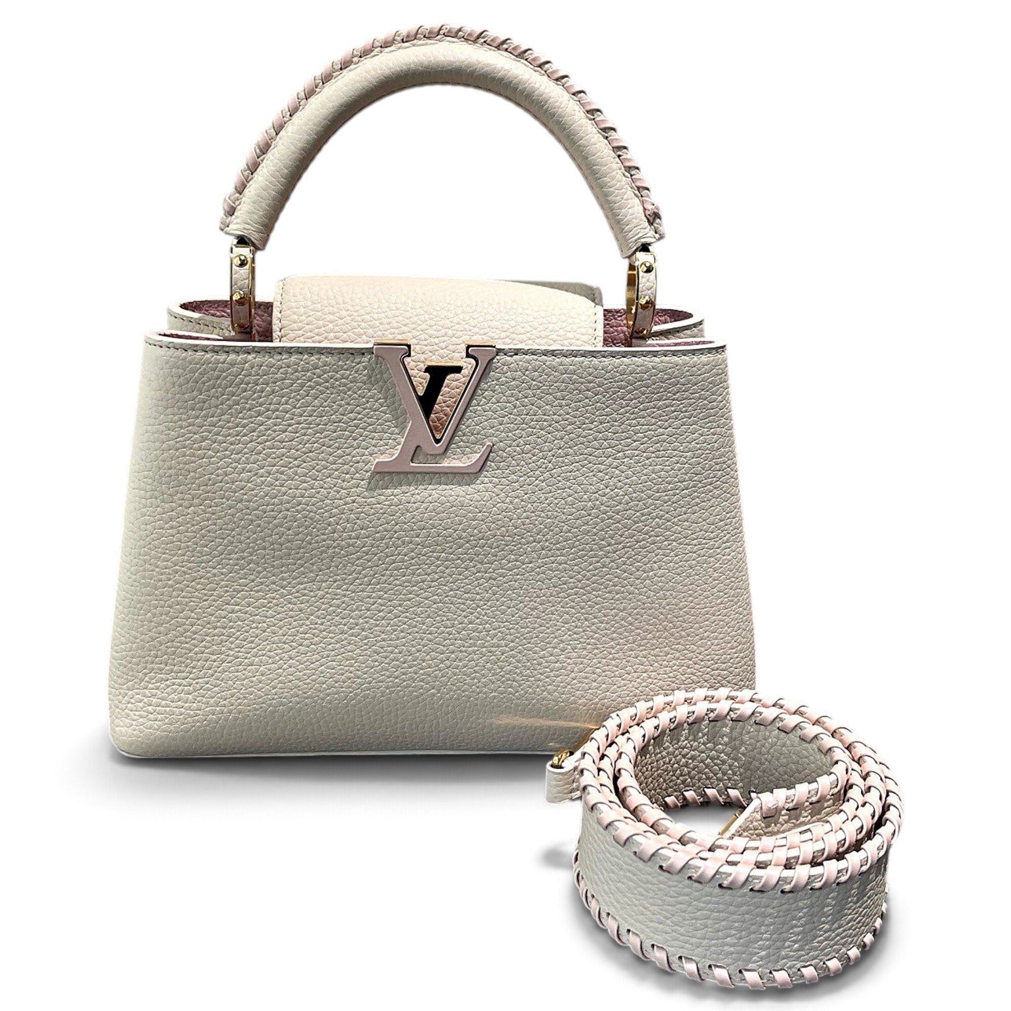 Capucines leather handbag