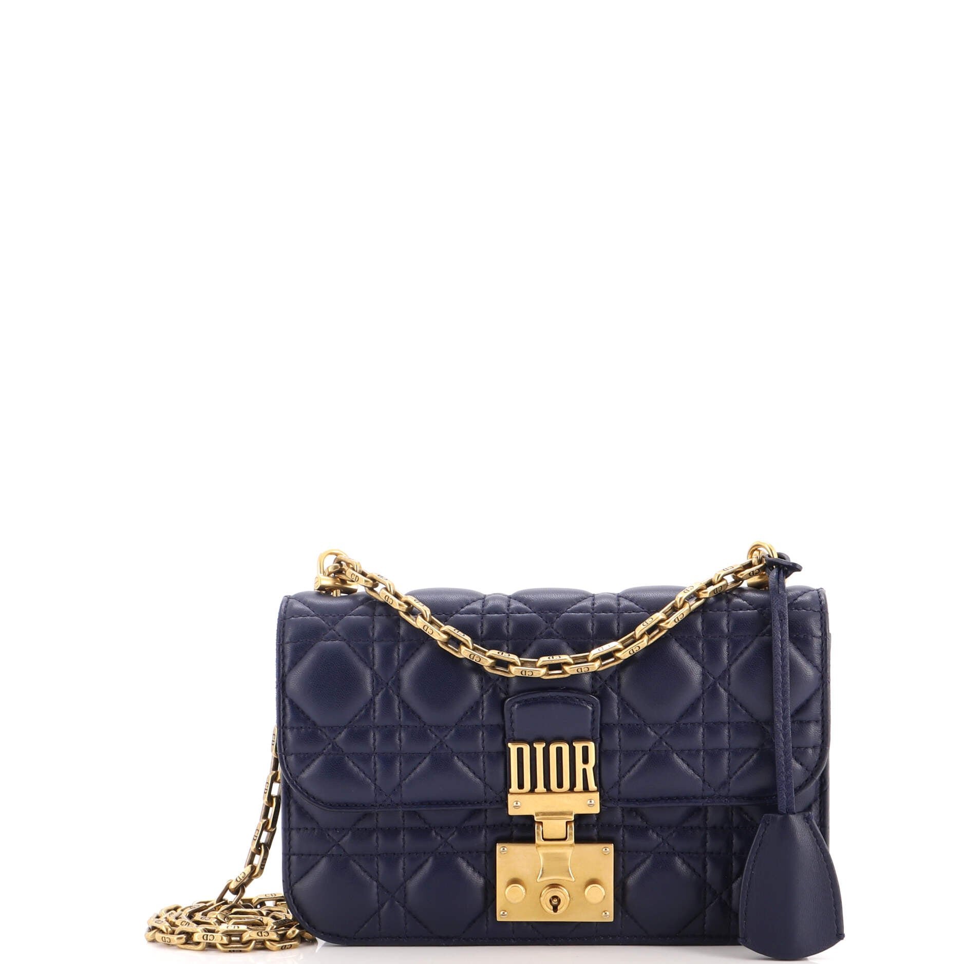 Dioraddict Flap Bag Cannage Quilt Lambskin Small