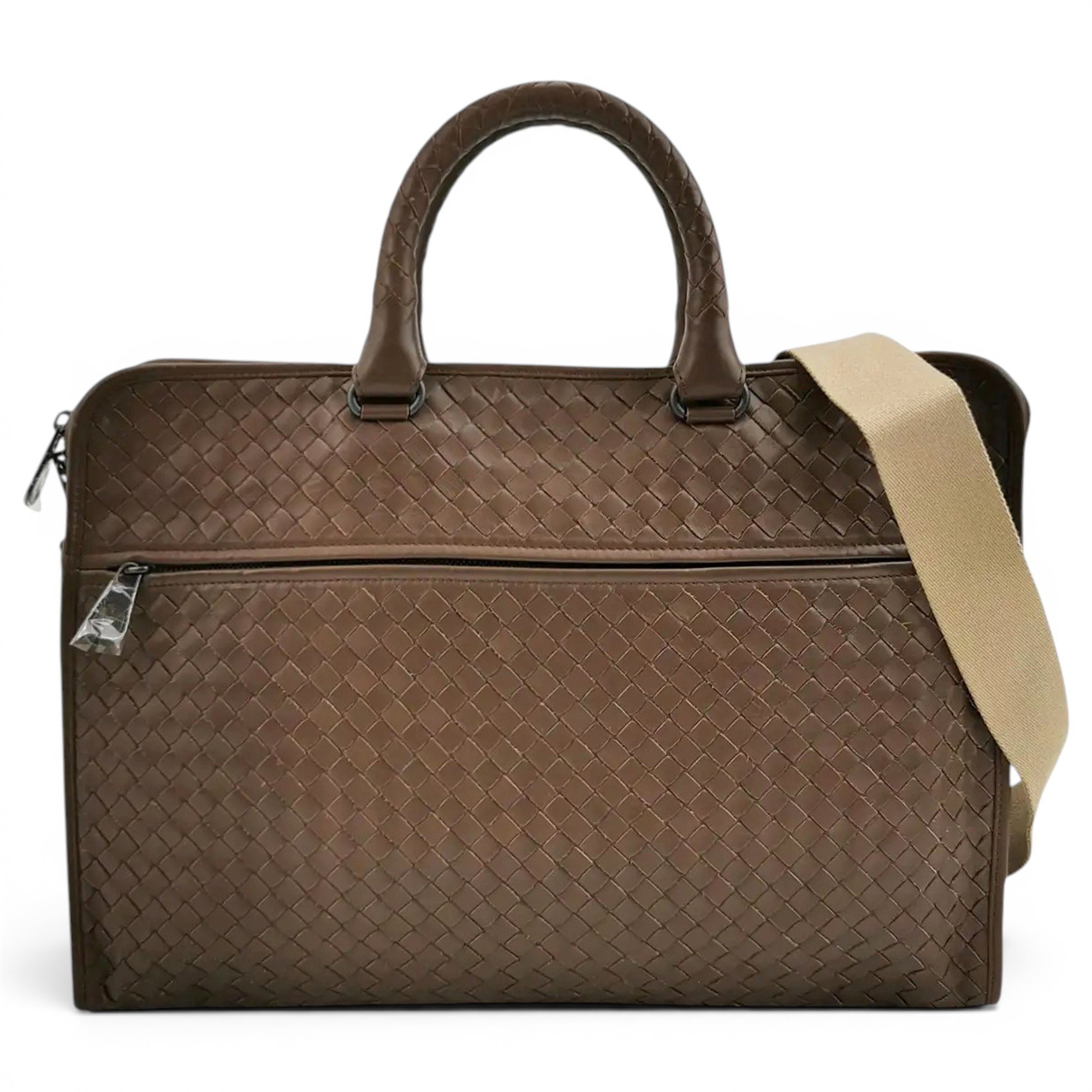 Leather handbag
