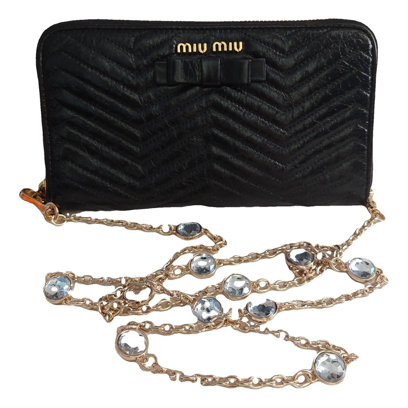 Leather crossbody bag