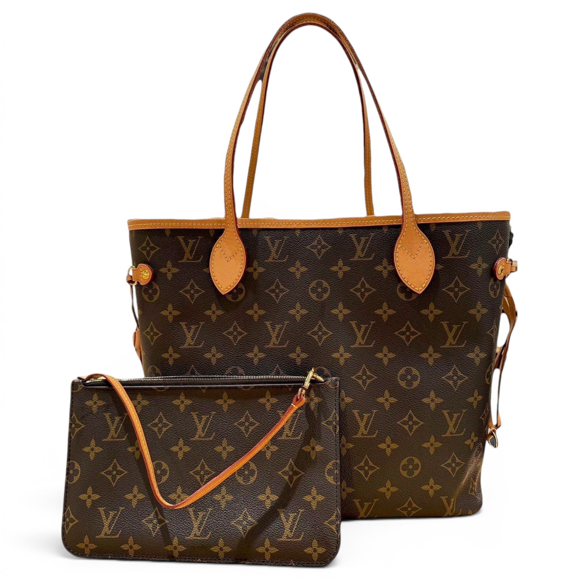 Neverfull leather tote
