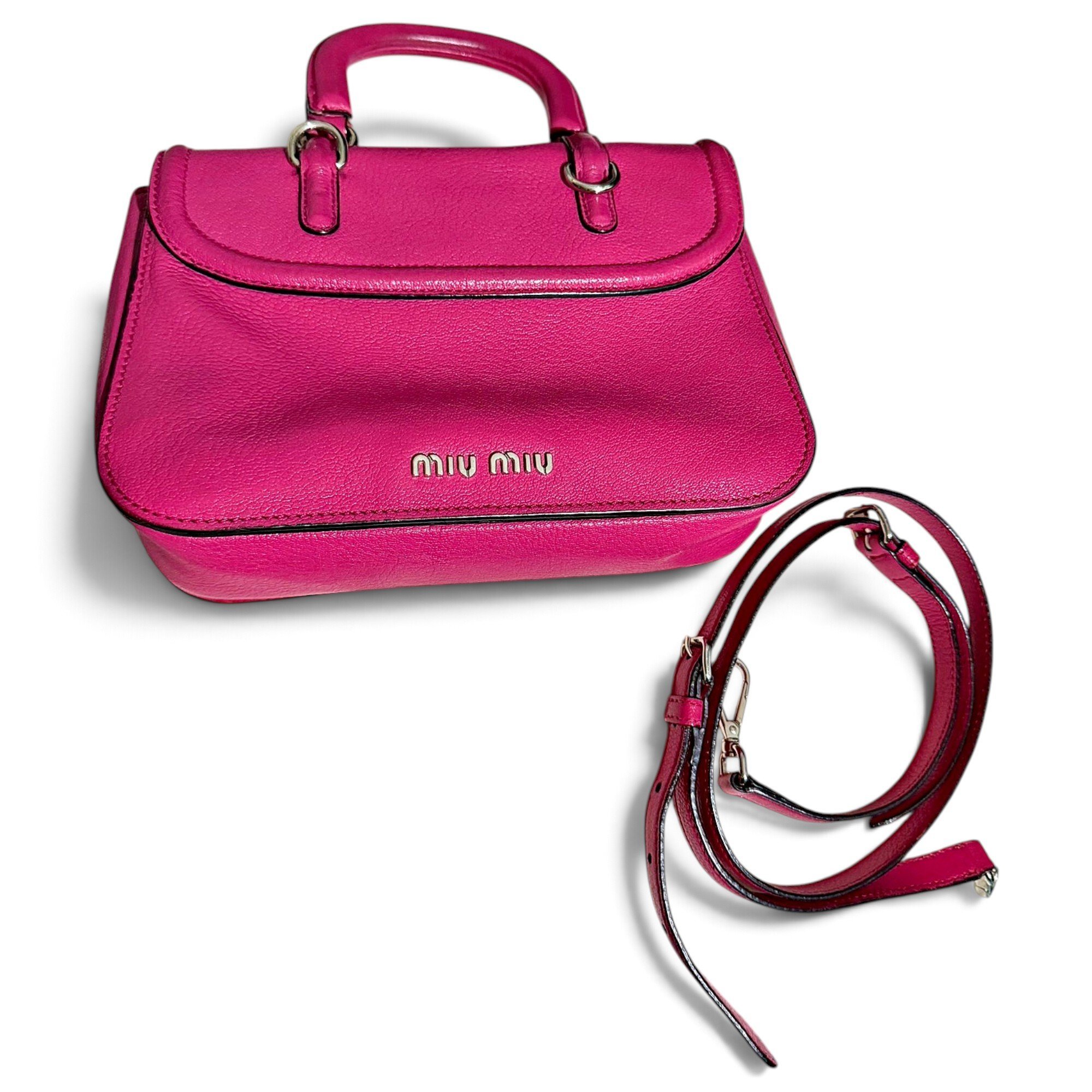 Leather handbag