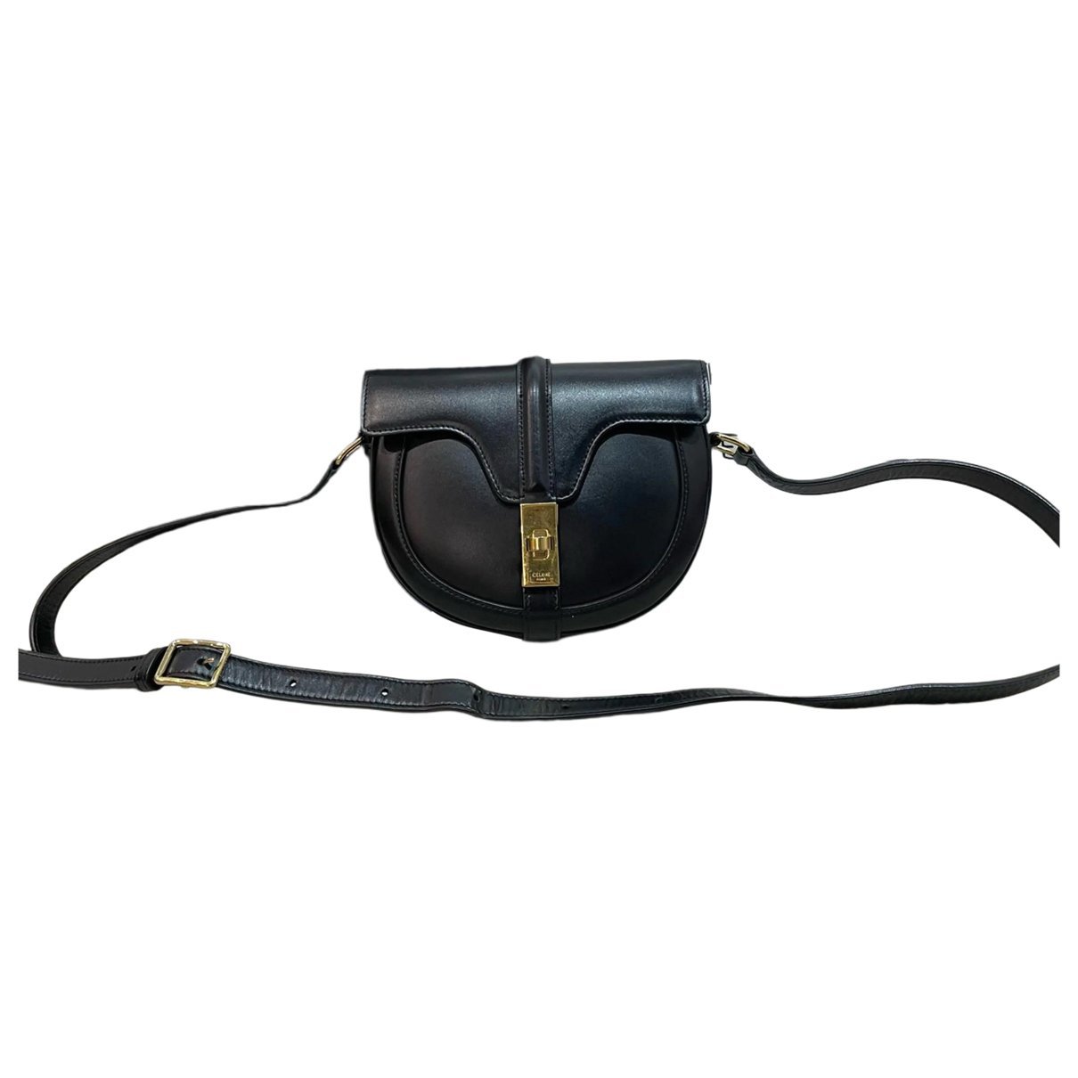 SAC 16 BESACE leather crossbody bag