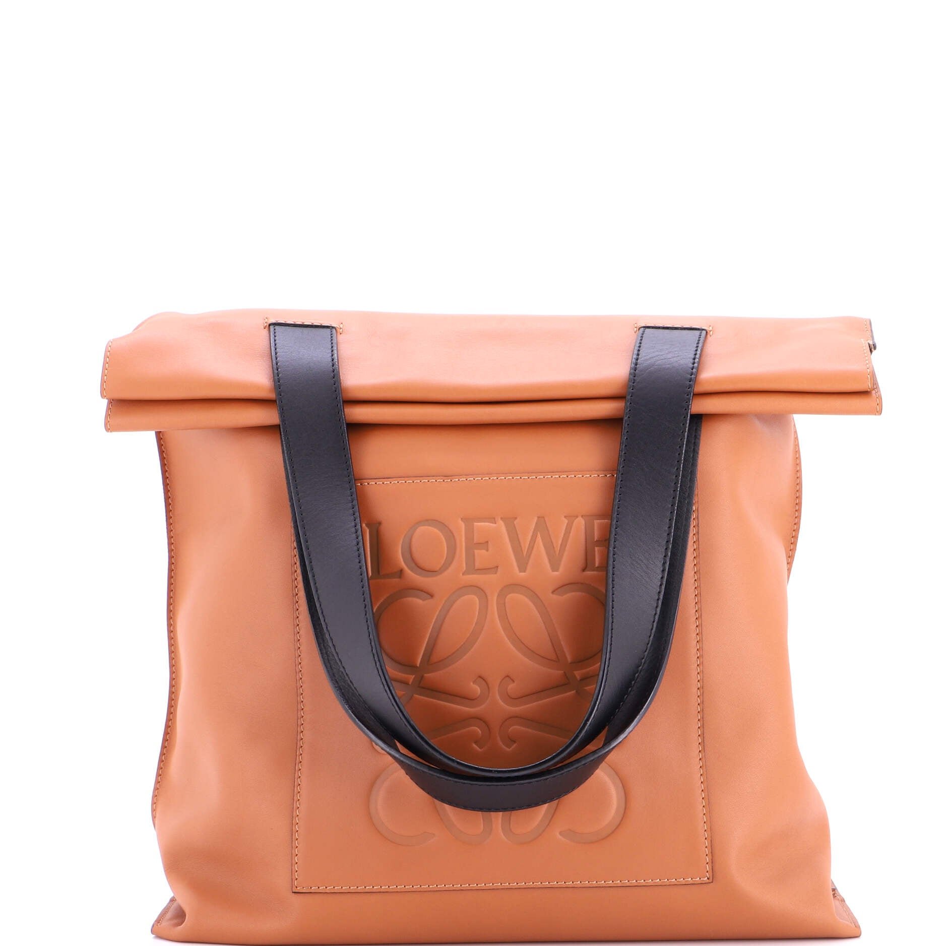 Shopper Tote Leather North South