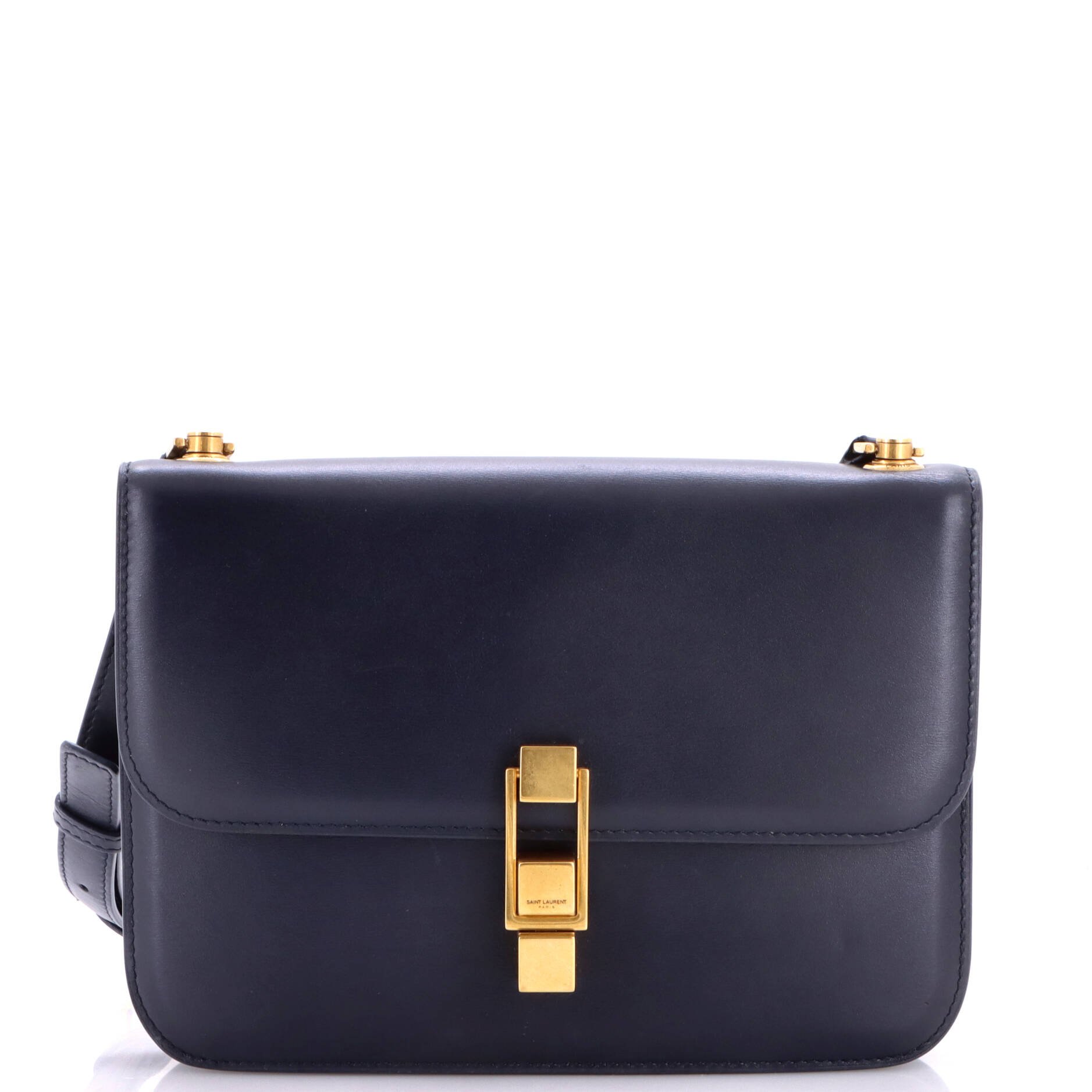 Carre Satchel Leather Medium