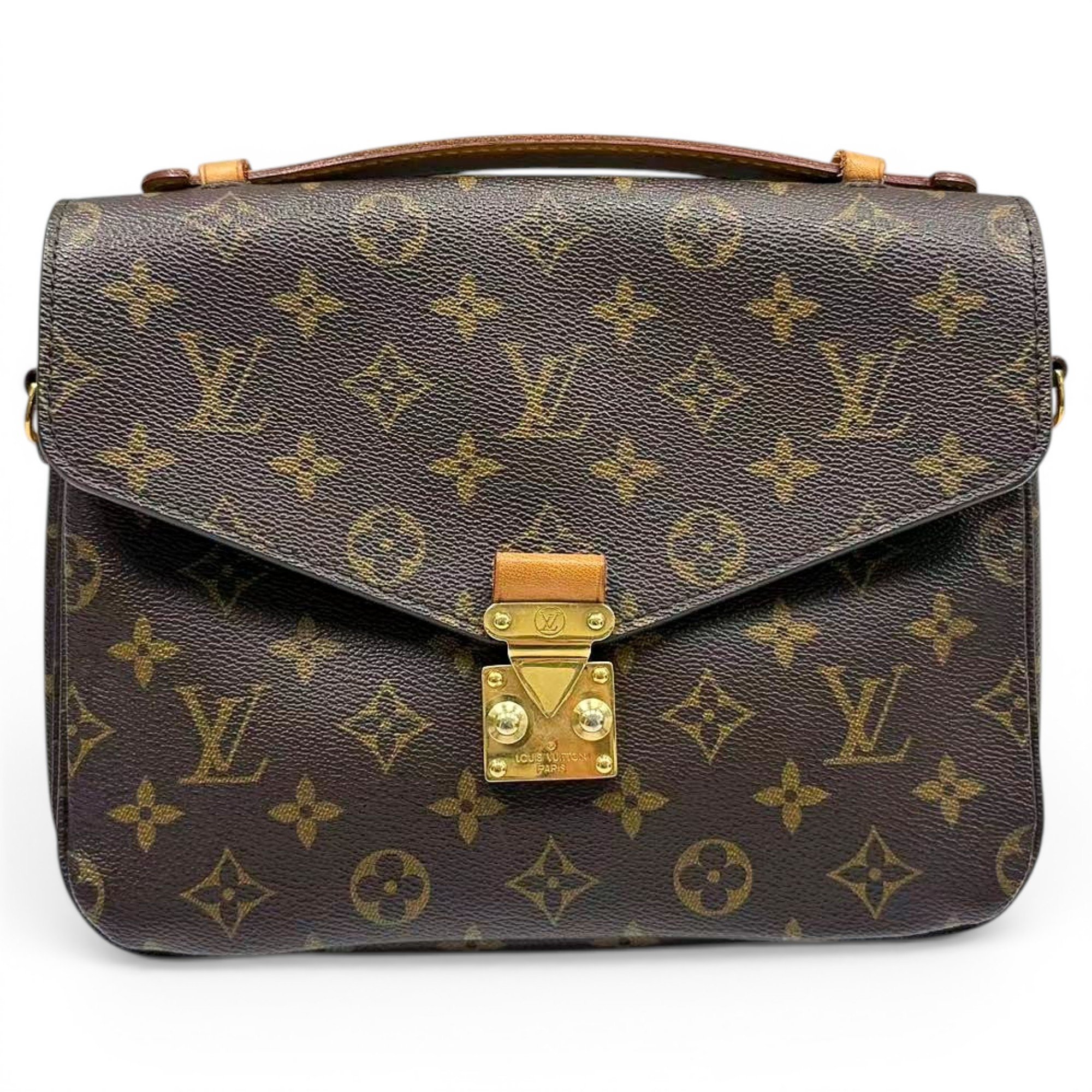 Metis leather handbag