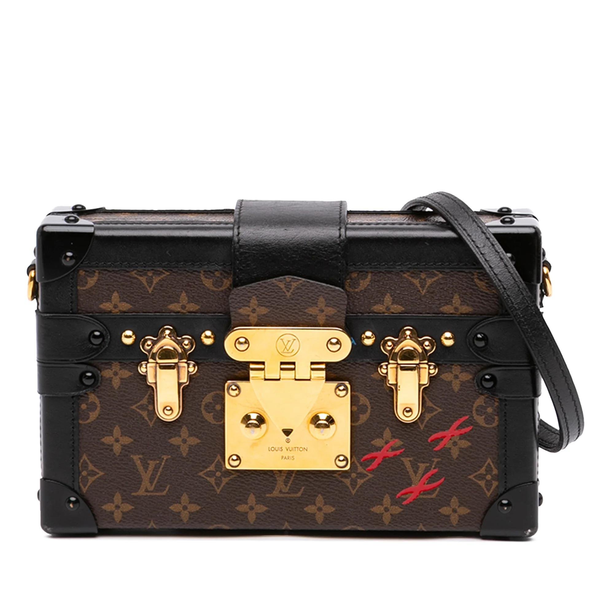 Petite Malle cloth handbag