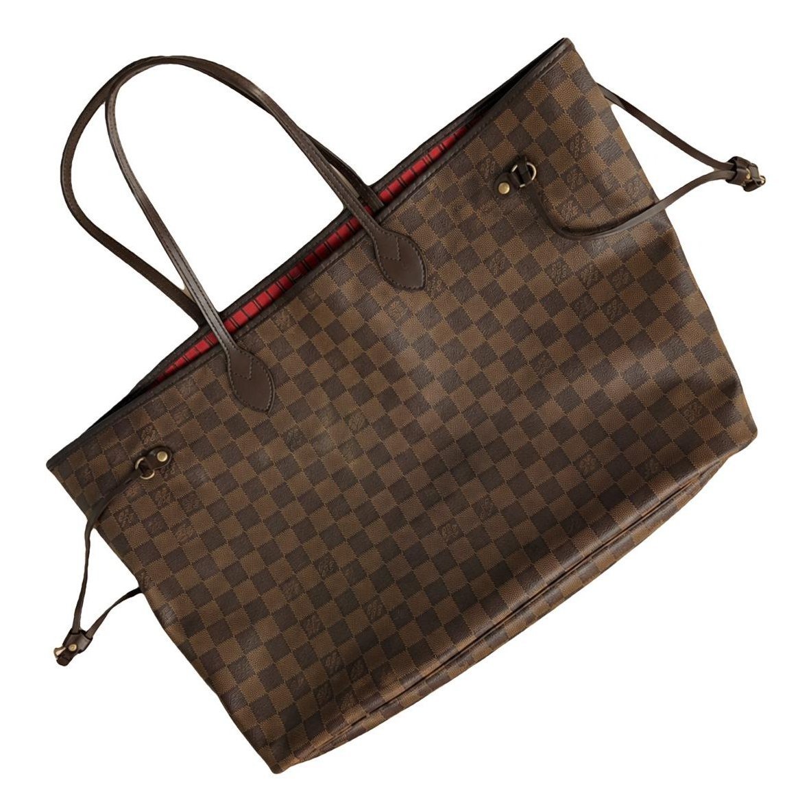 Neverfull leather tote