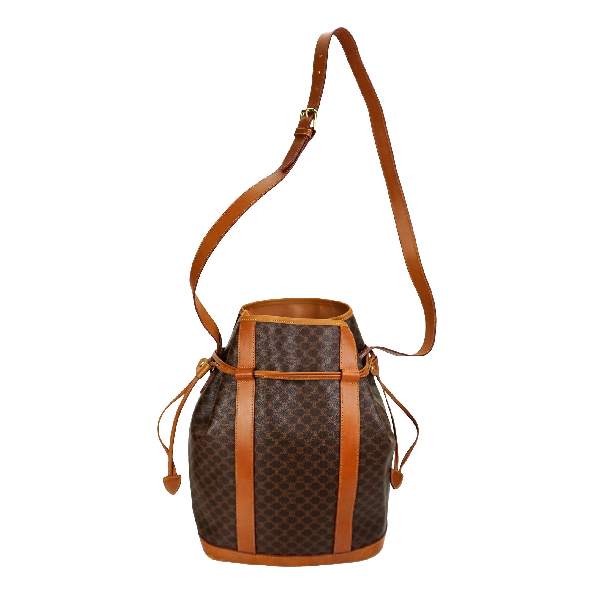 Triomphe leather crossbody bag