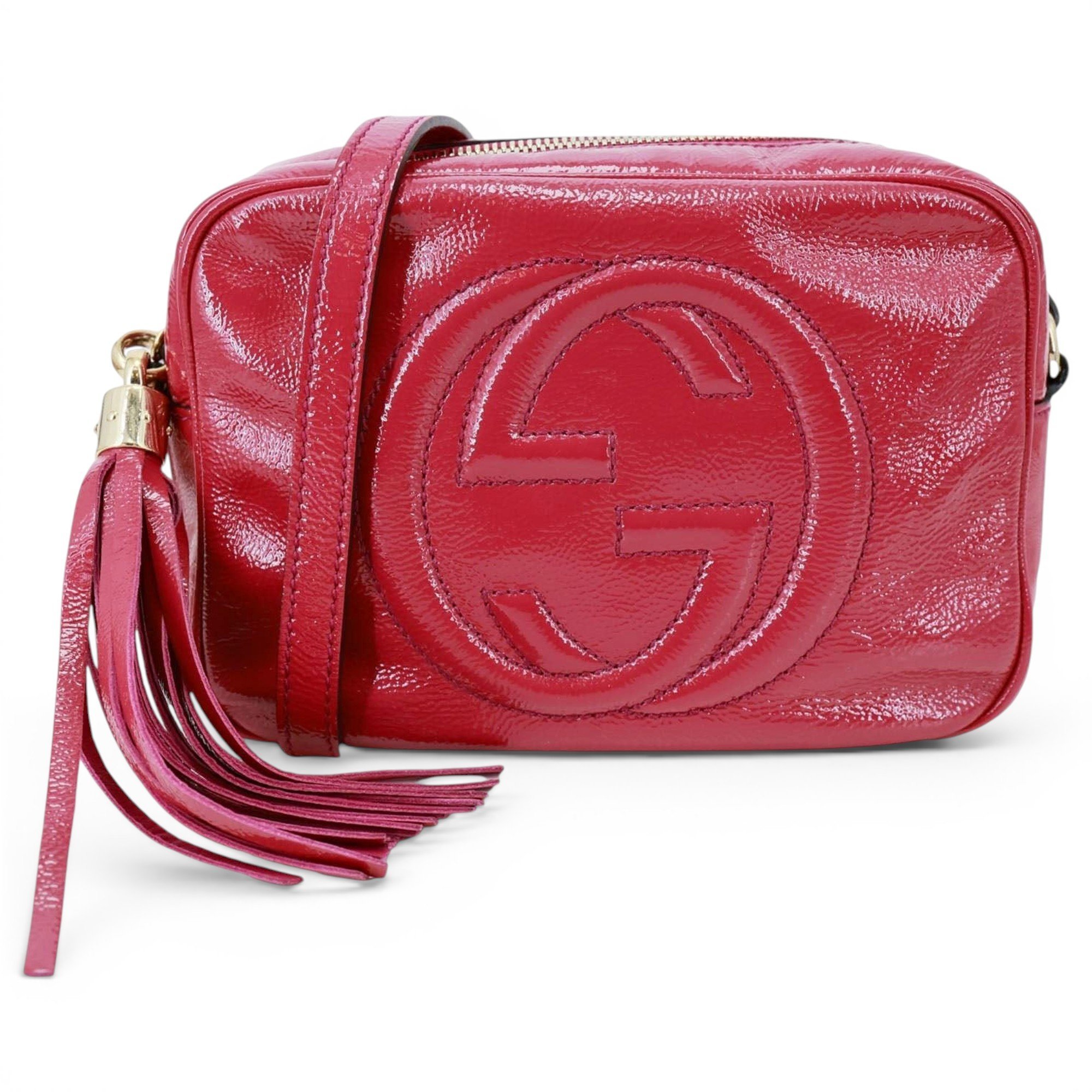 Leather crossbody bag