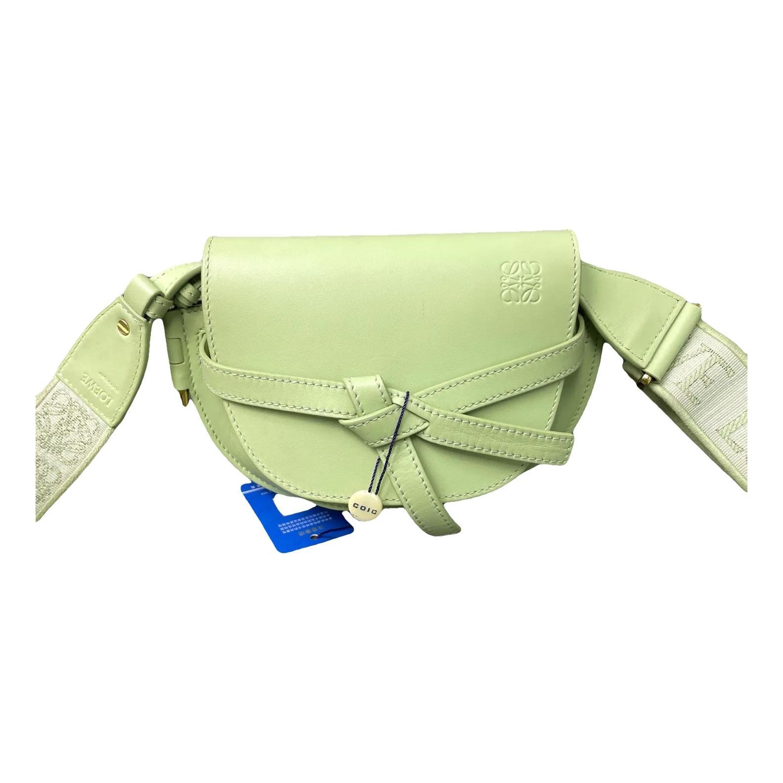 Gate leather crossbody bag
