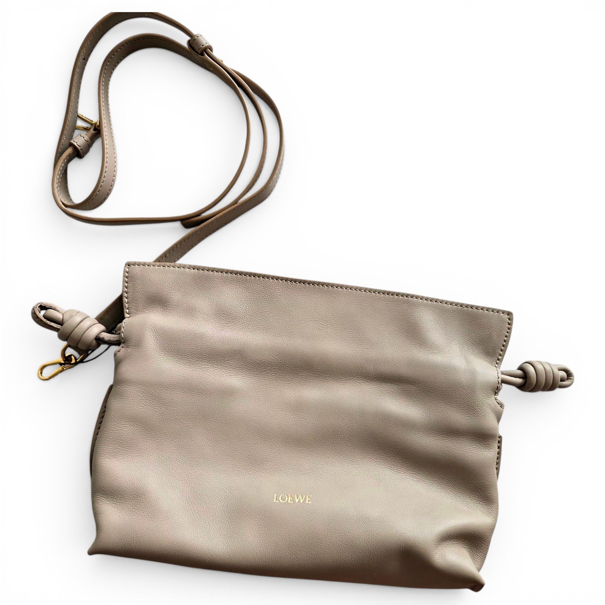 Flamenco leather handbag