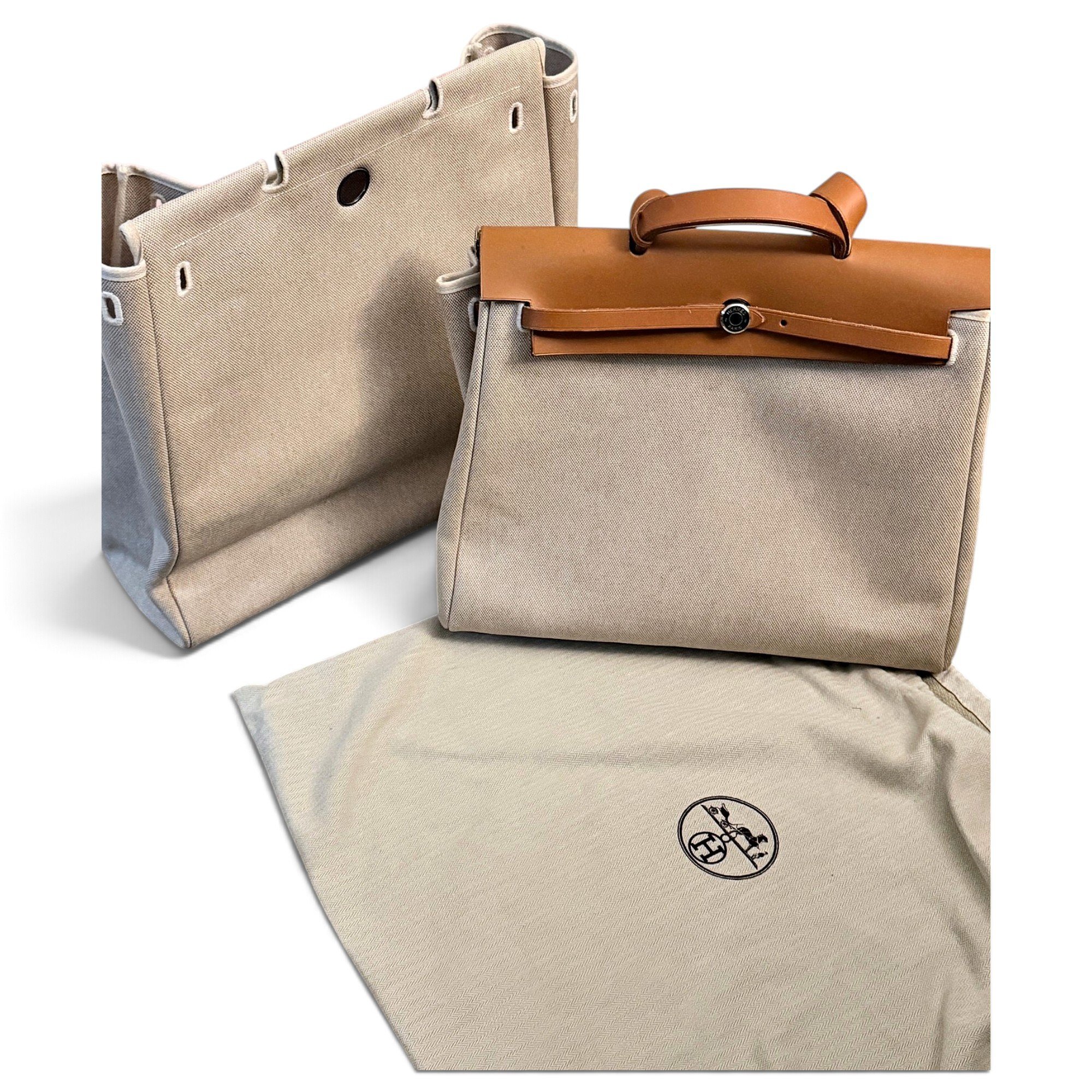 Herbag leather handbag
