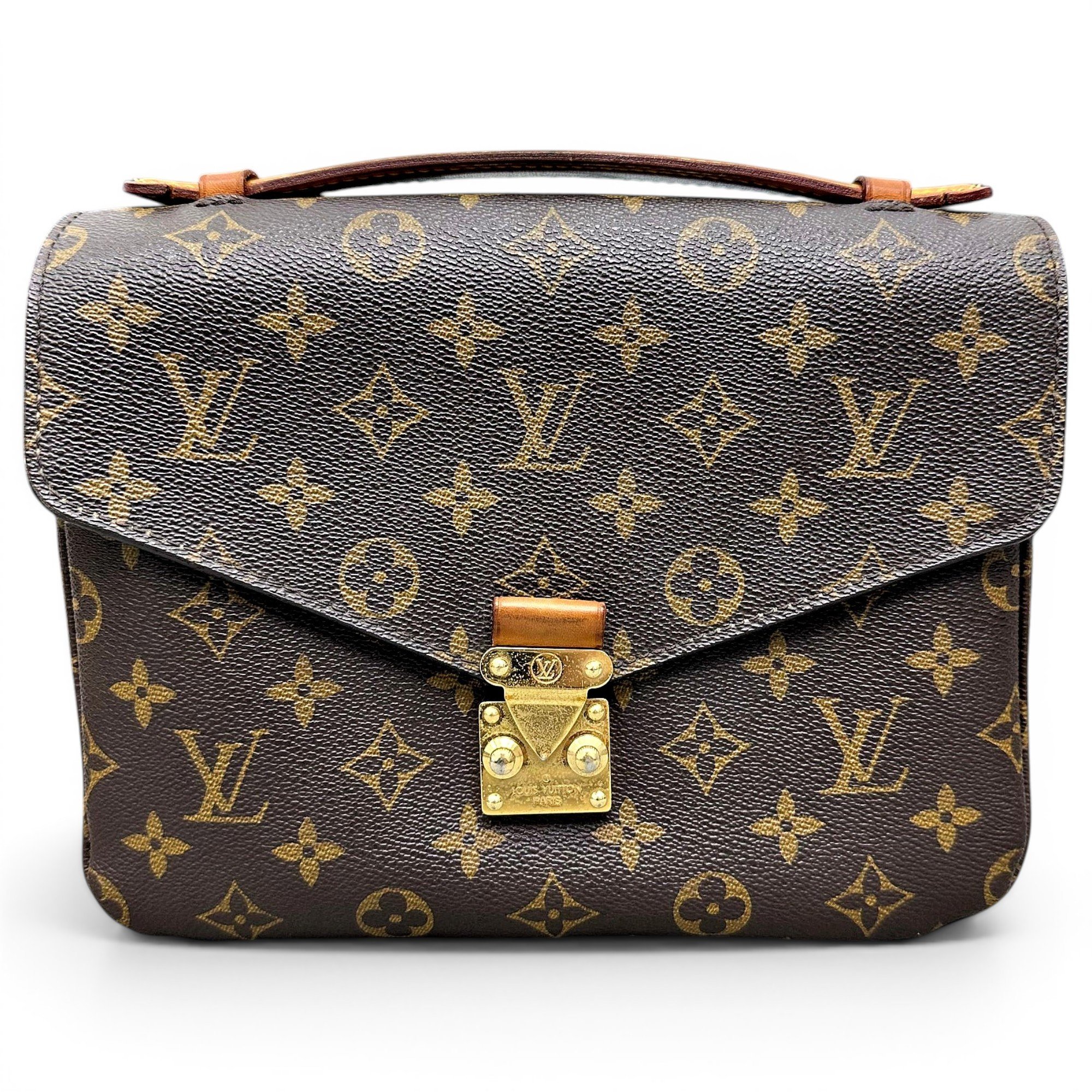 Metis leather handbag