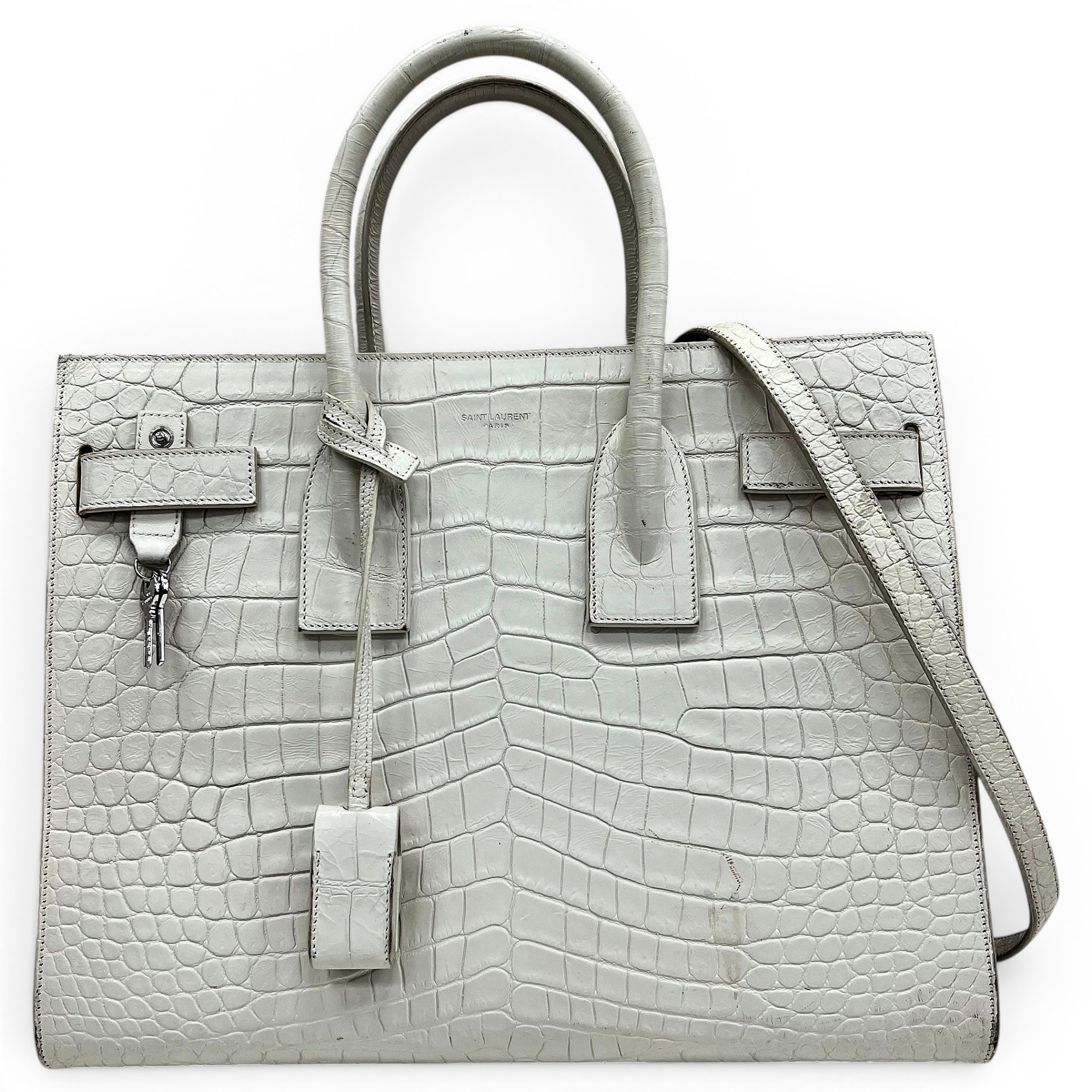 Sac de Jour leather tote