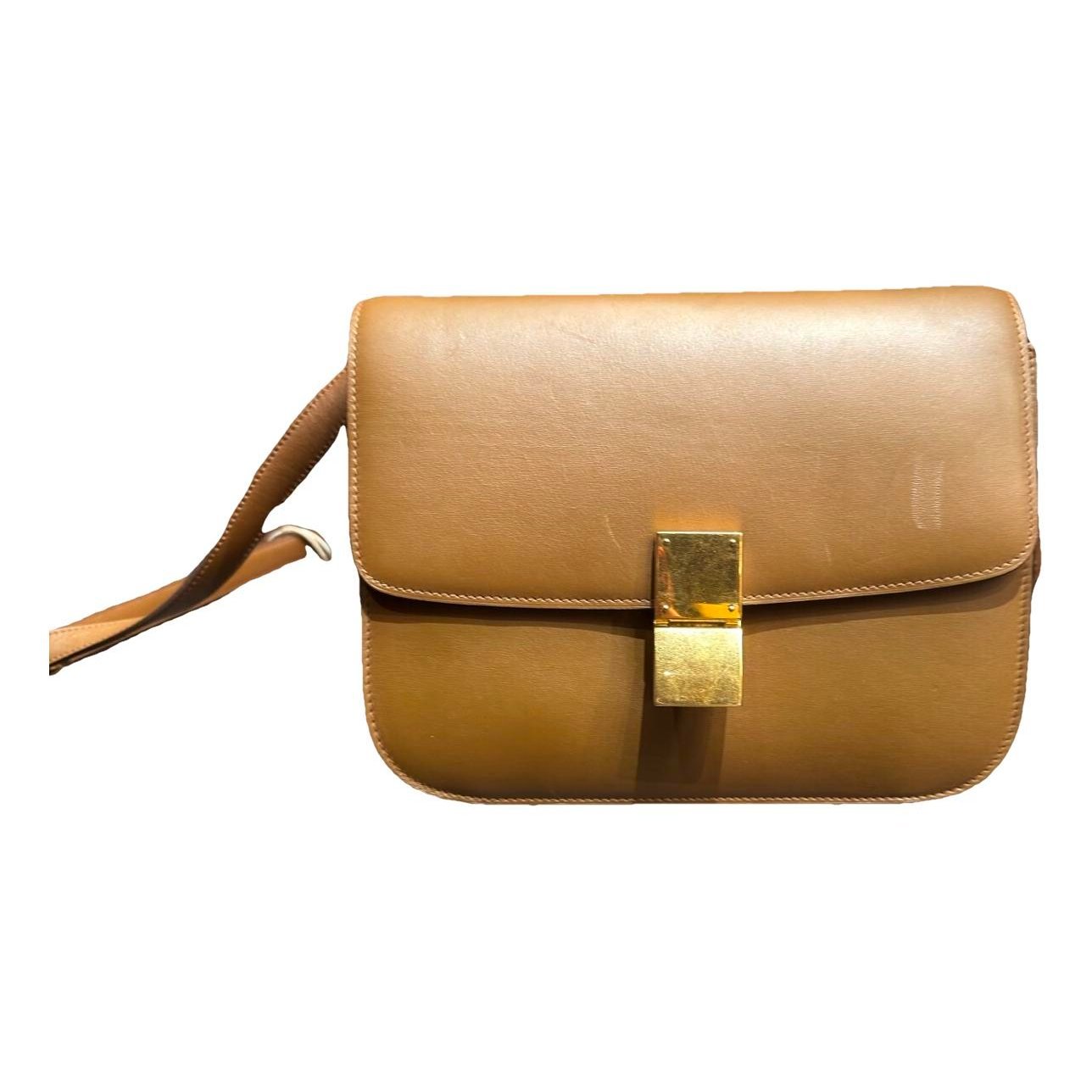 Classic leather crossbody bag