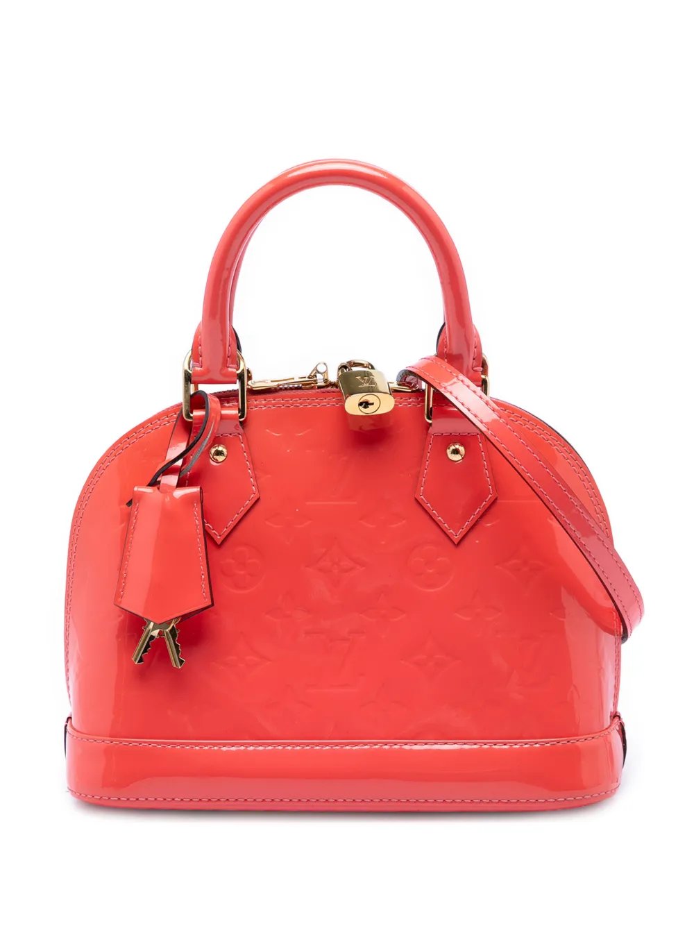 Louis Vuitton 2014 Monogram Vernis Alma BB satchel
