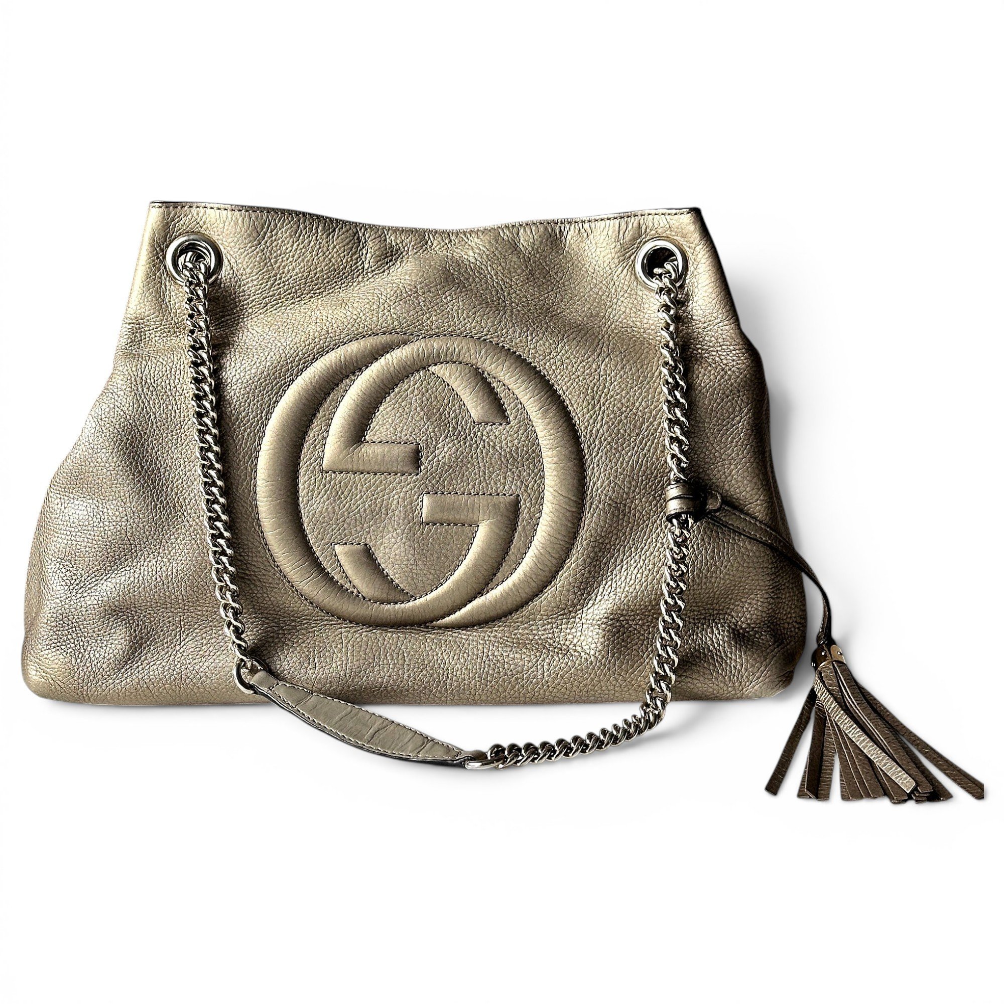 Soho leather tote
