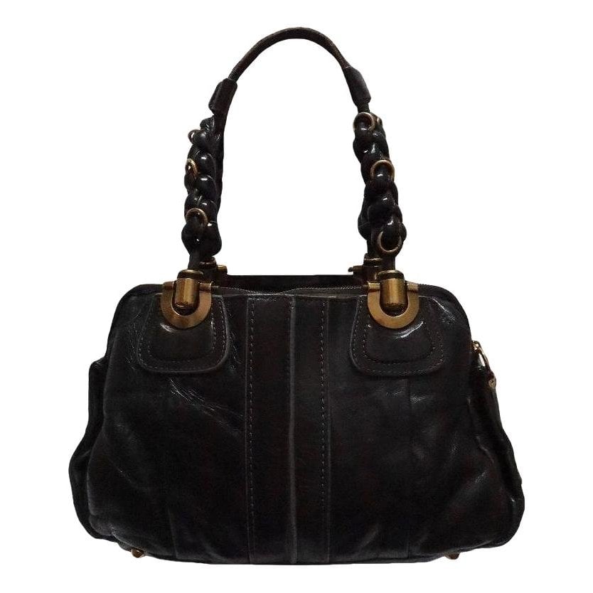 Leather handbag