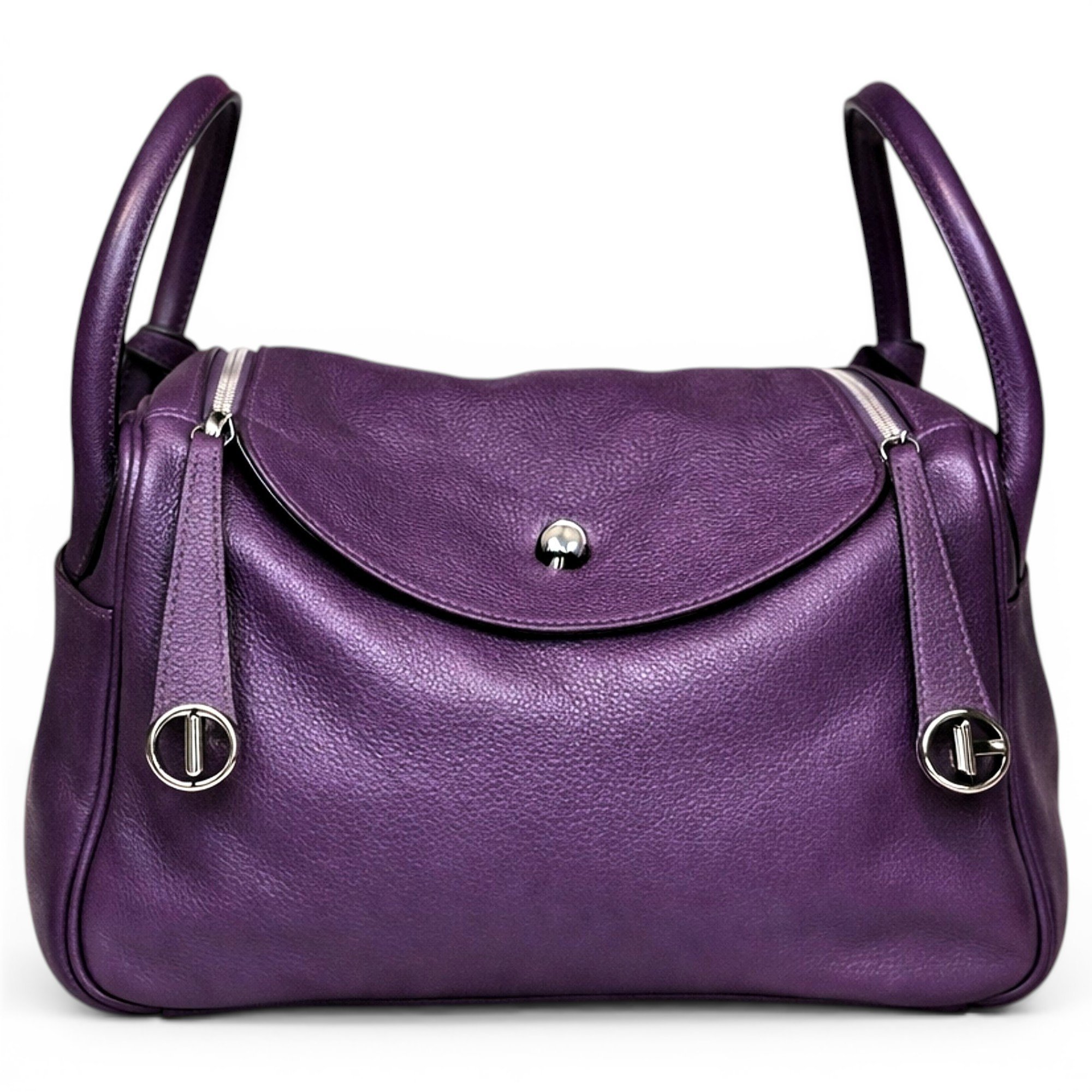 Lindy leather handbag