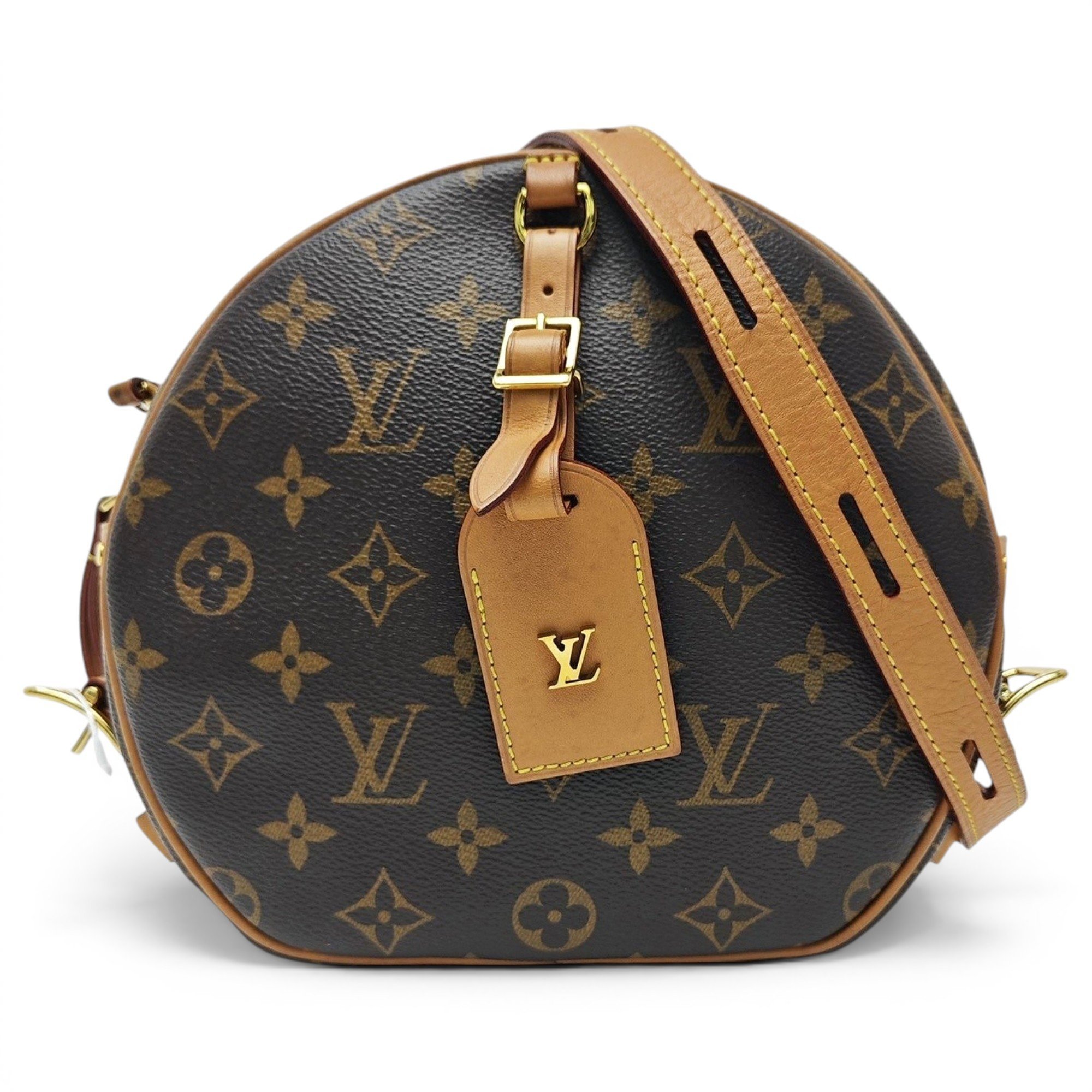Micro boite chapeau leather handbag