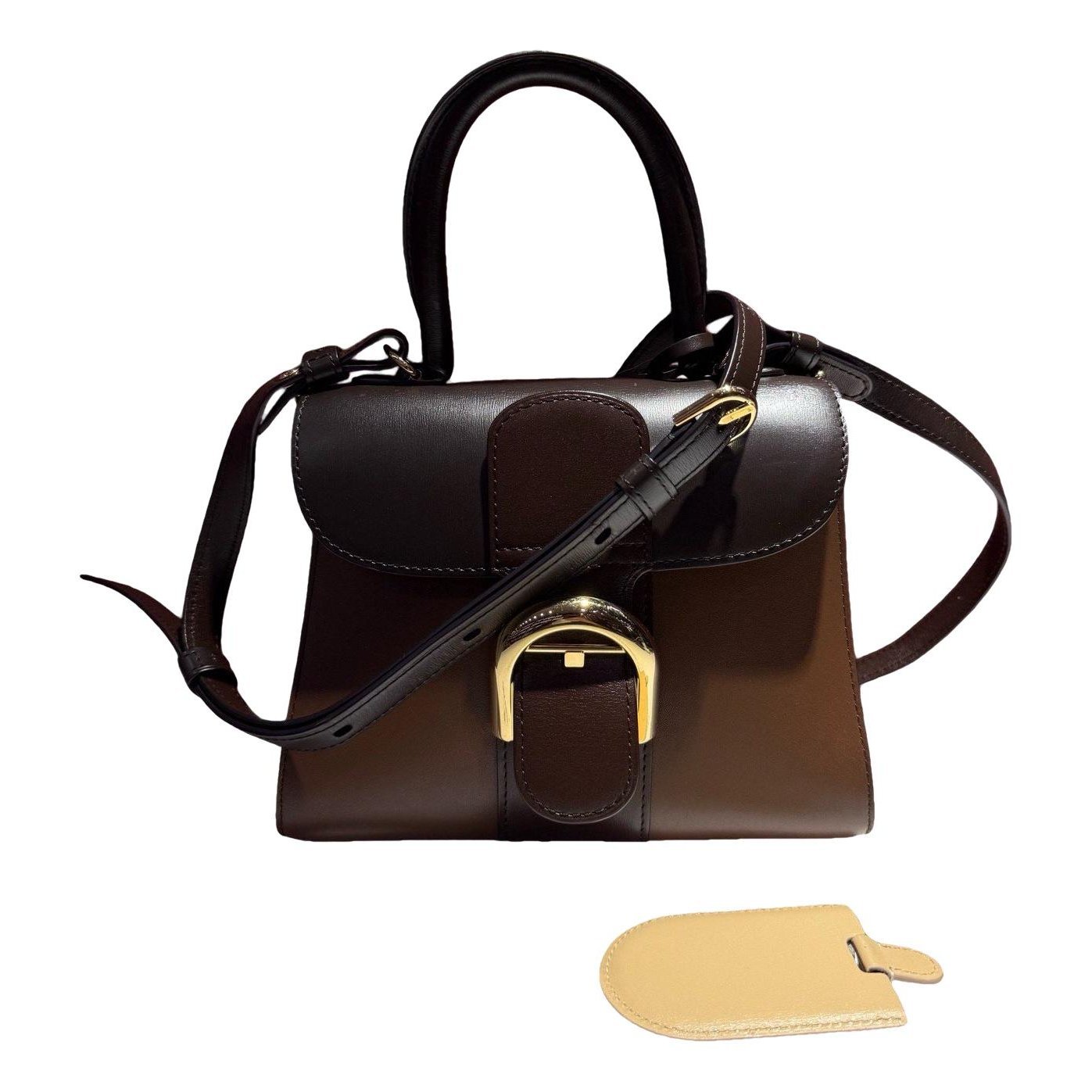 Brillant leather handbag