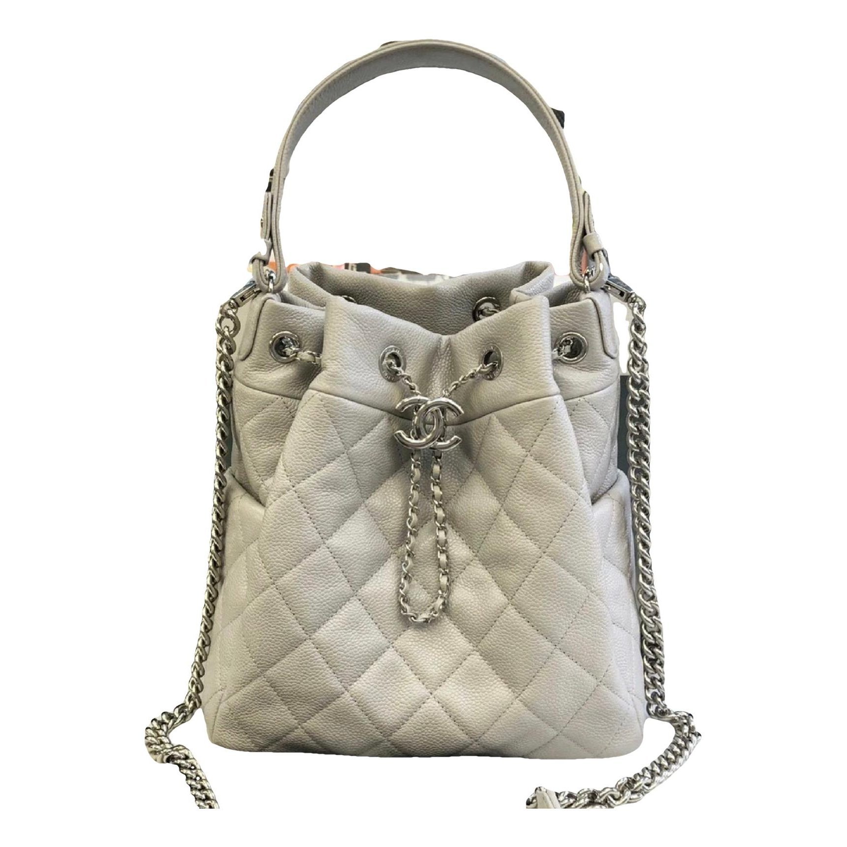 Leather tote