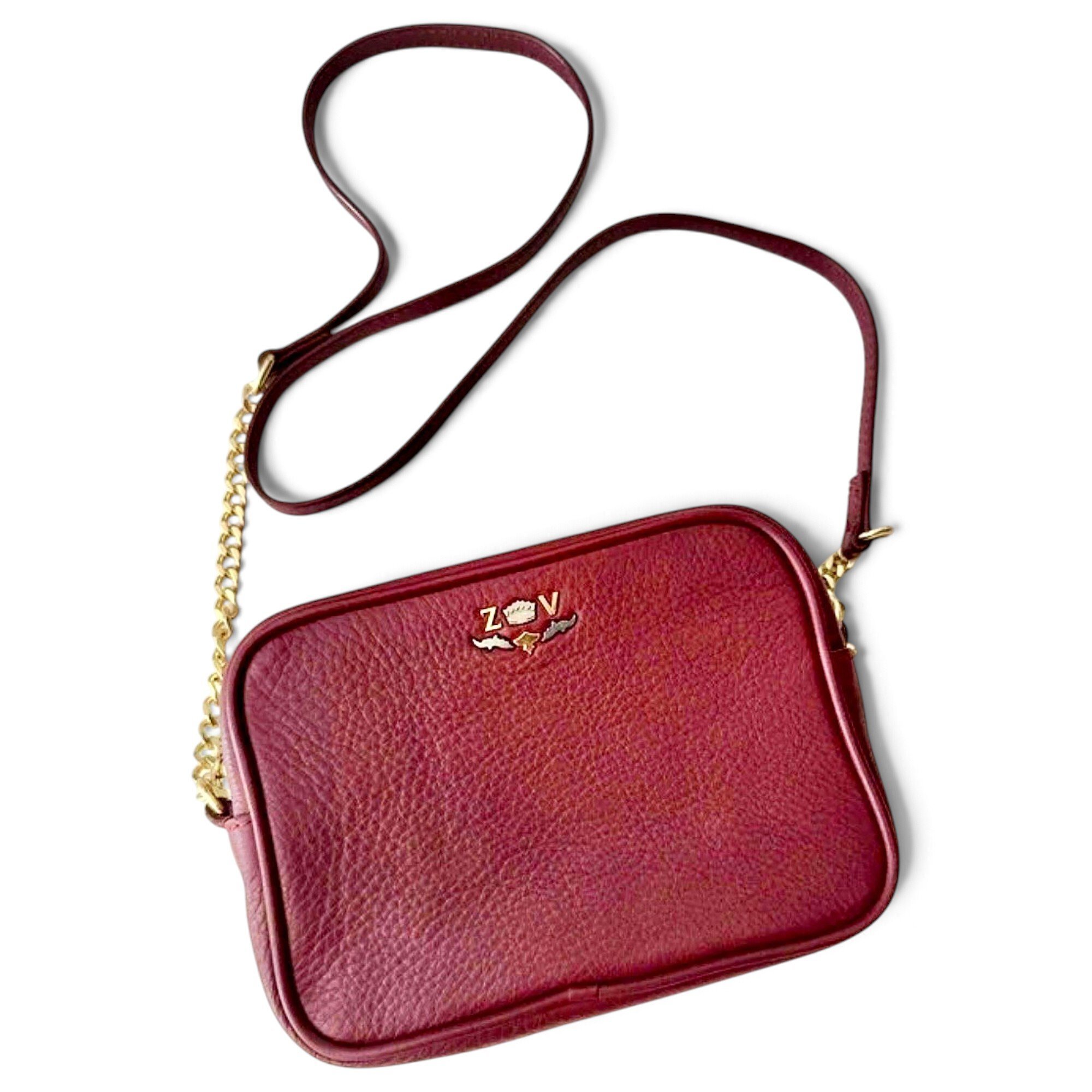 Leather handbag