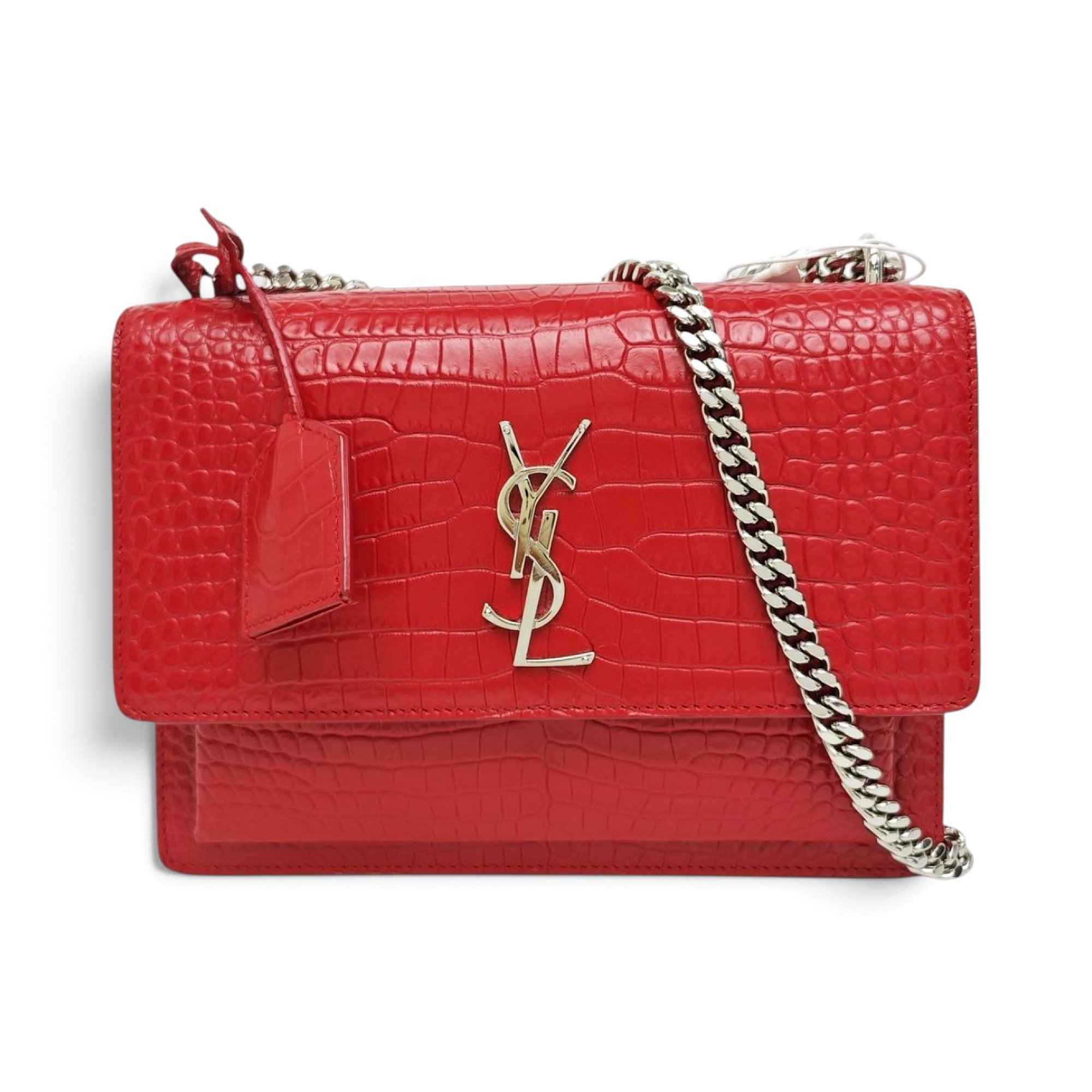 Sunset leather handbag