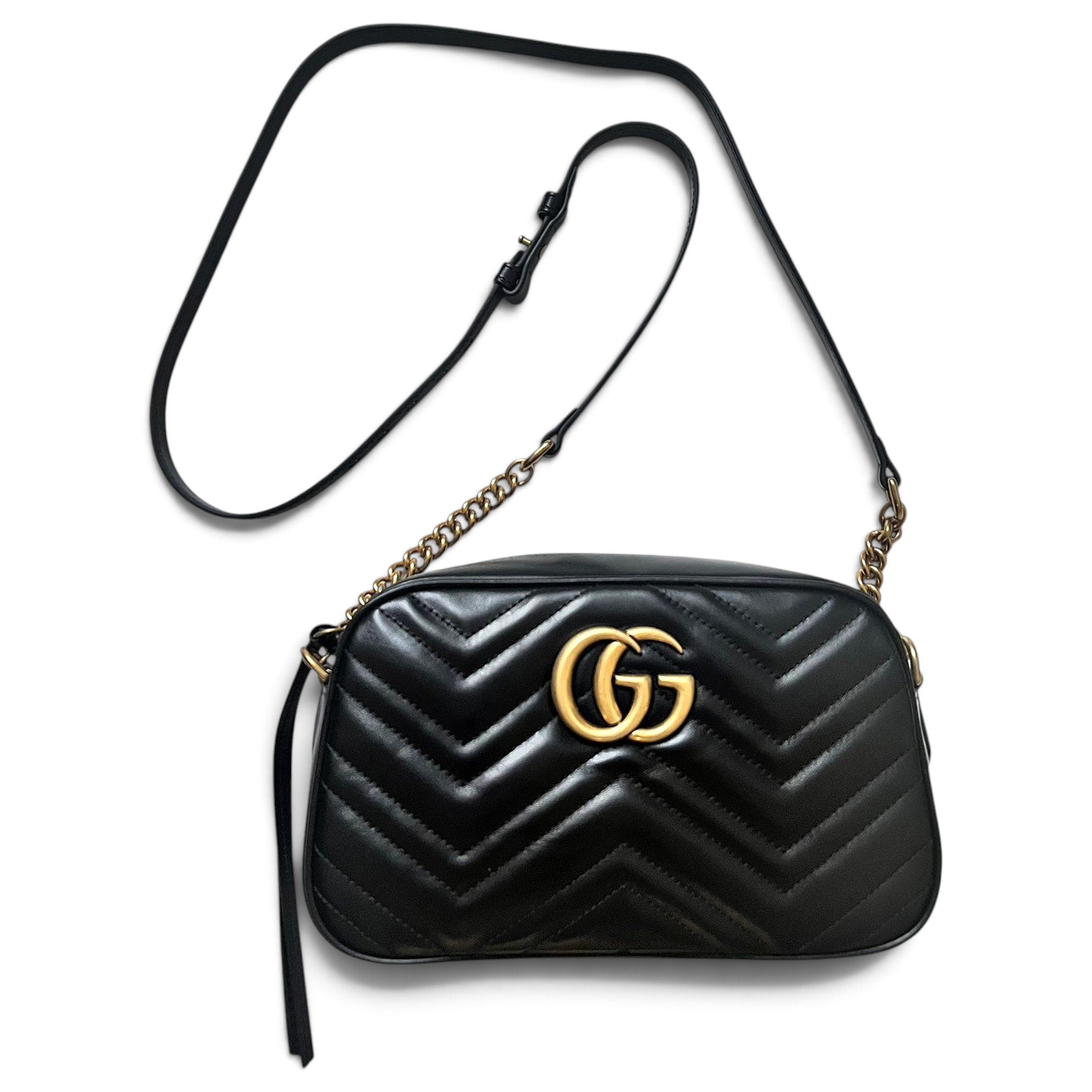 GG Marmont leather crossbody bag