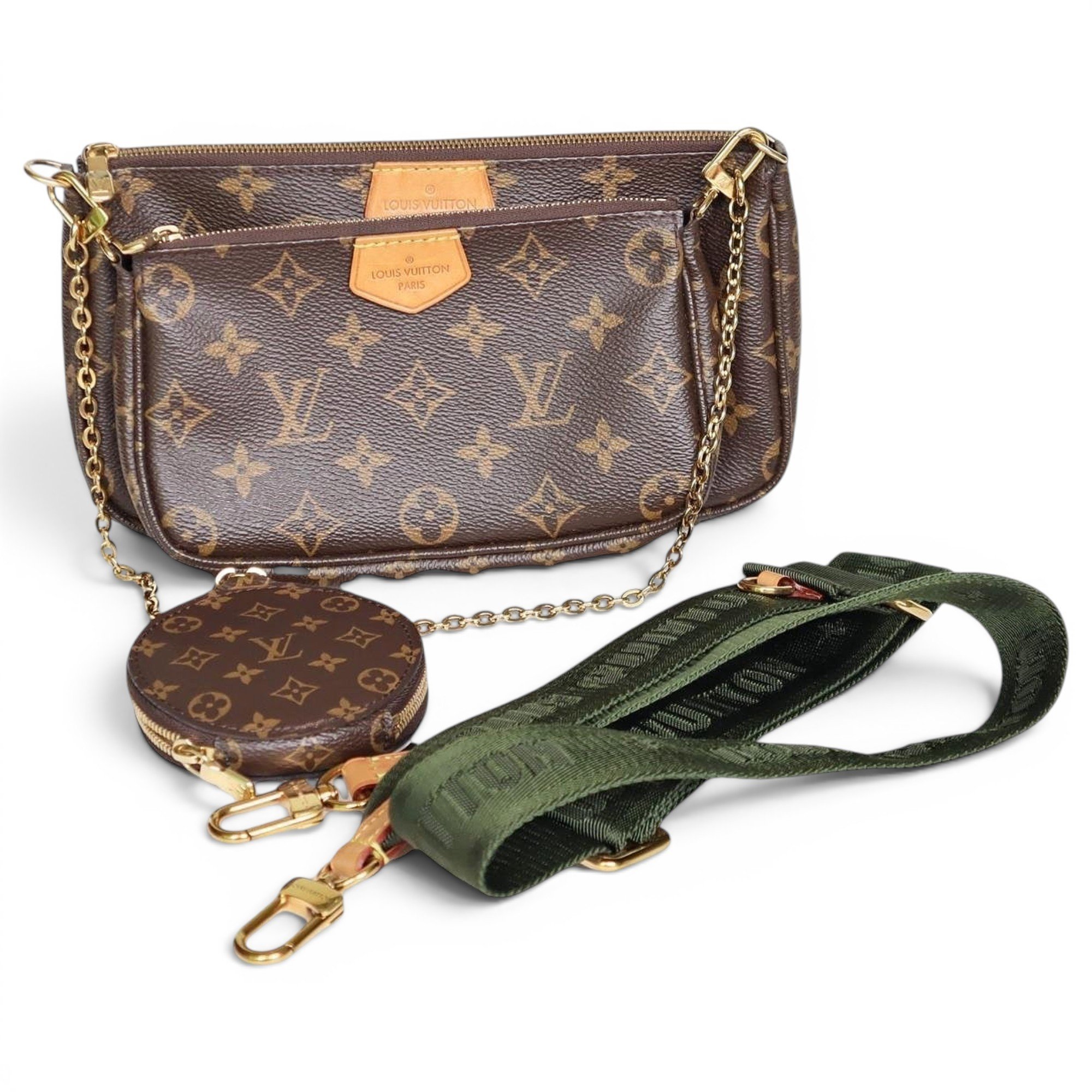 Multi Pochette Accessoires leather crossbody bag