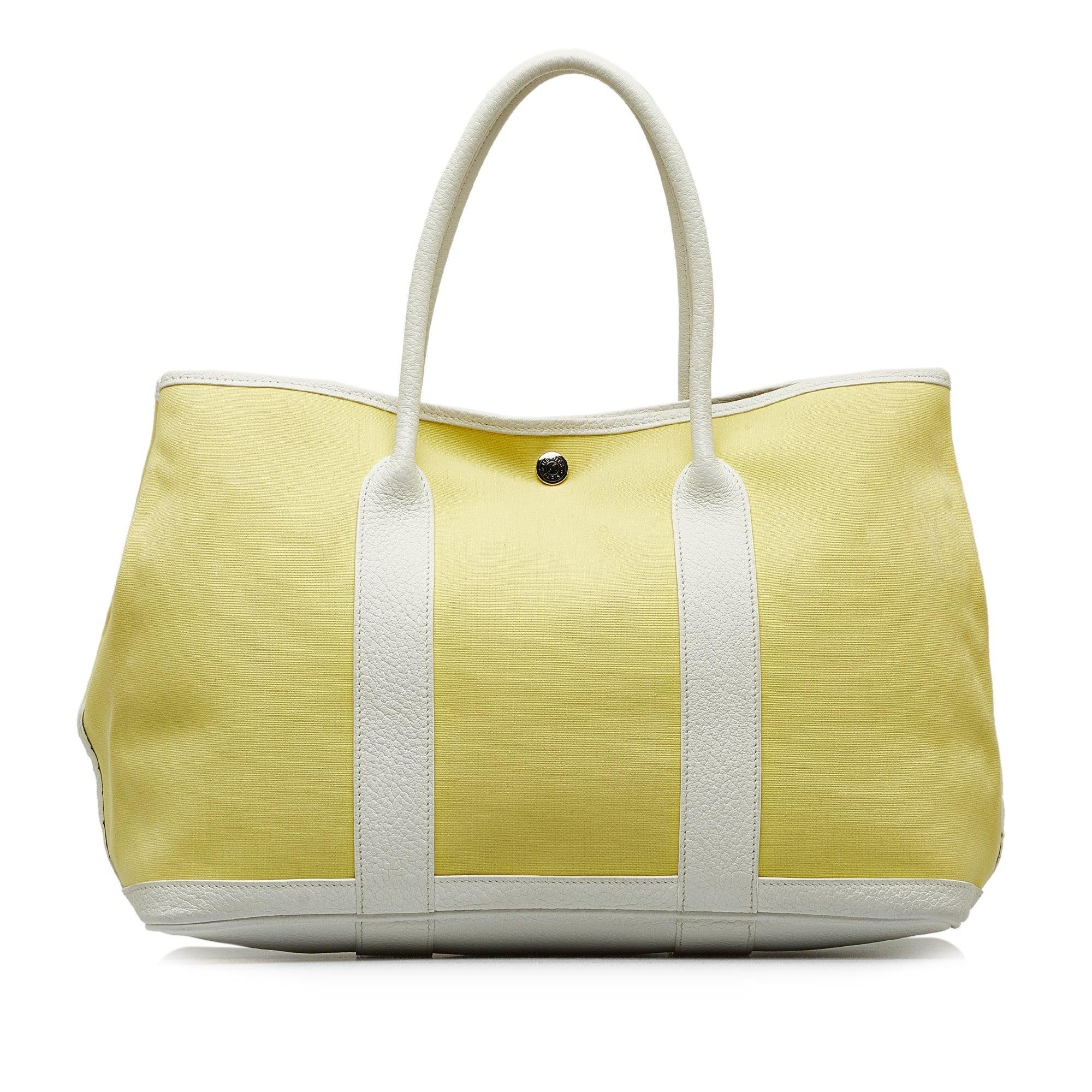 Hermes Garden Party leather tote