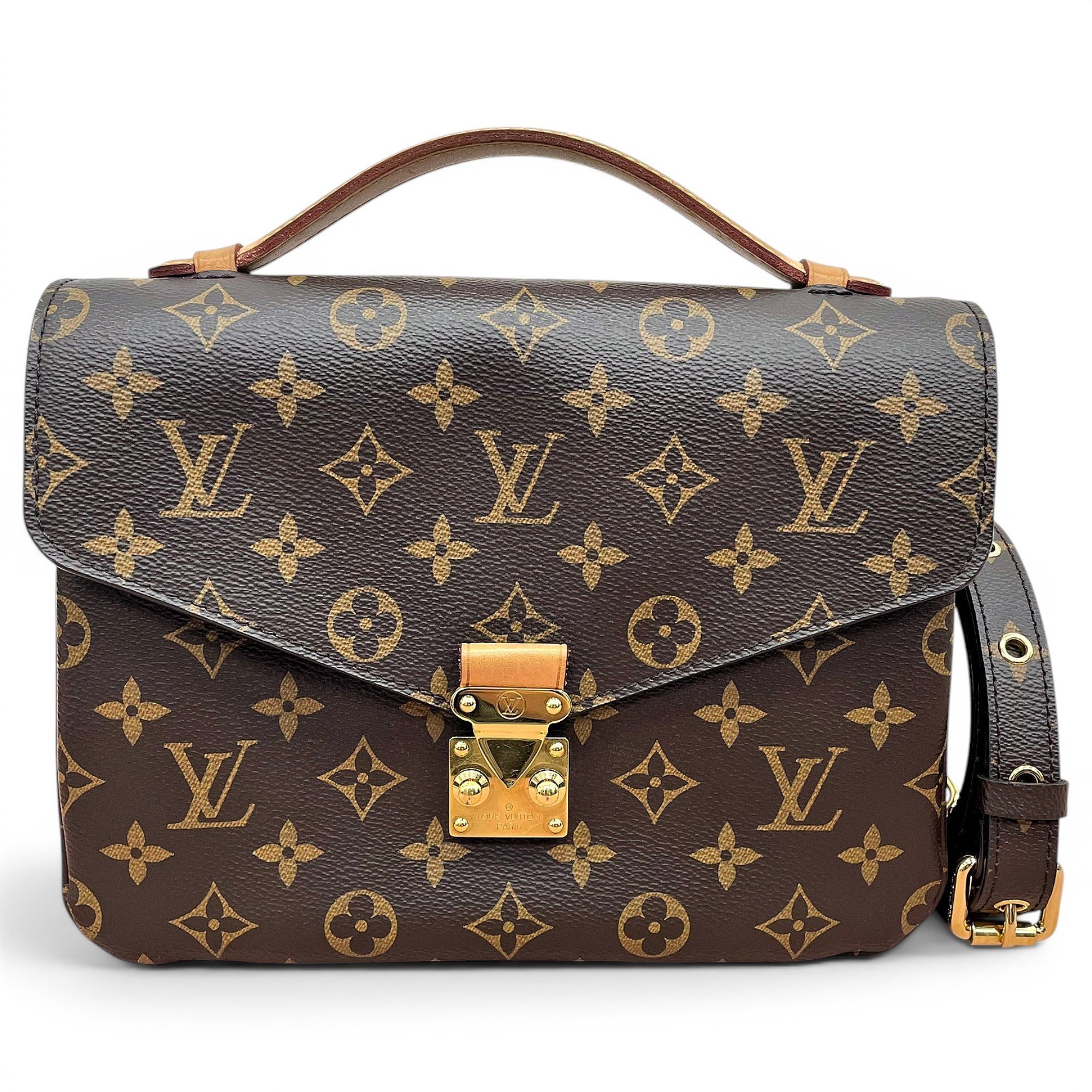 Metis leather handbag