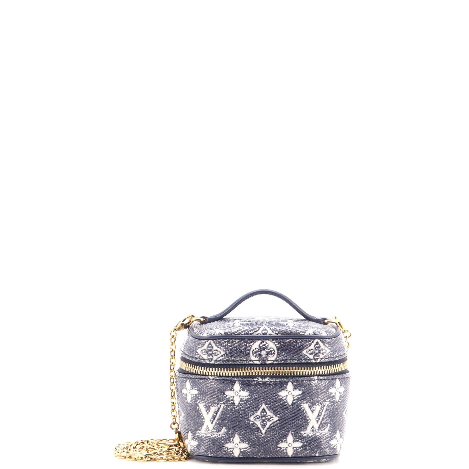 Vanity Case Monoglam Jacquard Canvas Micro