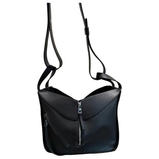 Hammock leather handbag
