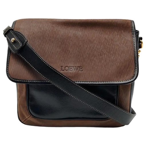 Leather crossbody bag