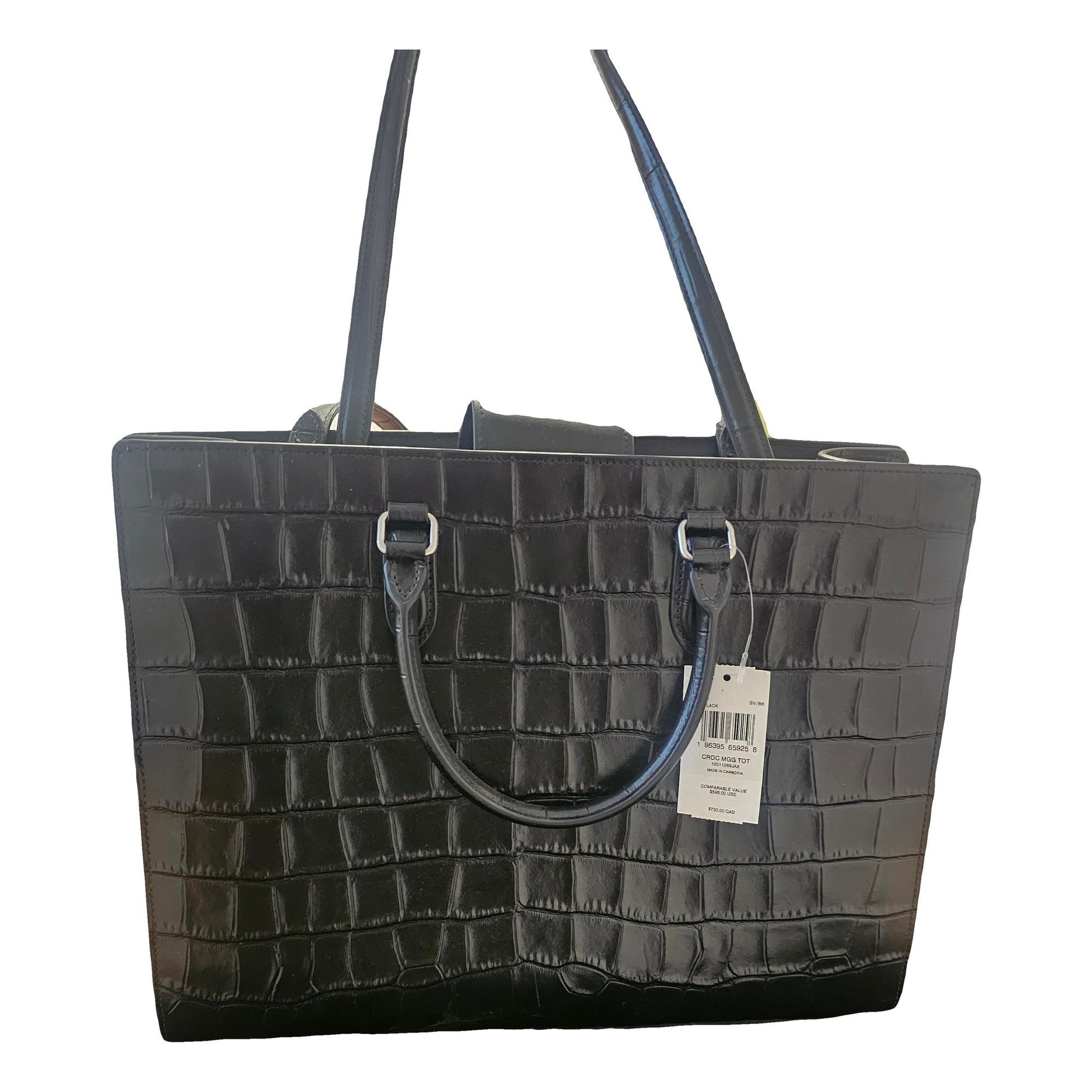 Leather handbag